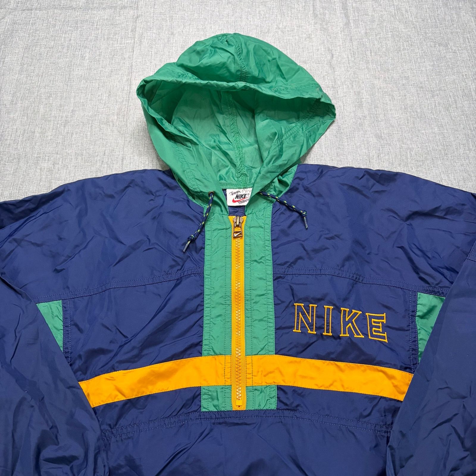 Nike Vintage Nike Windbreaker Jacket Youth M 10/12 Half Zip 90s Size US XS / EU 42 / 0 - 2 Thumbnail