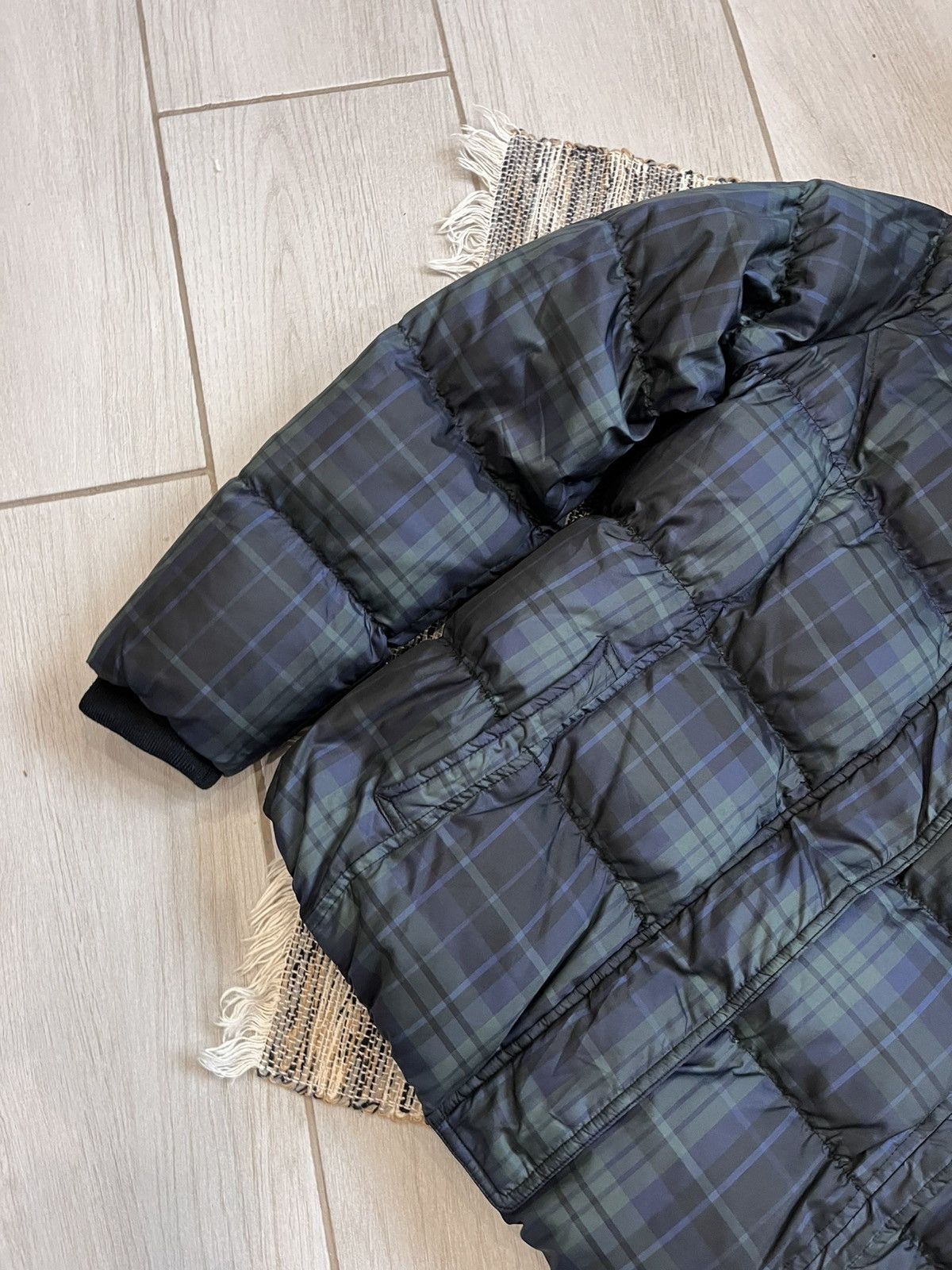 Woolrich Woolen Mills Penn Rich Woolrich down jacket checkered Moncler style Size L / US 10 / IT 46 - 6 Thumbnail