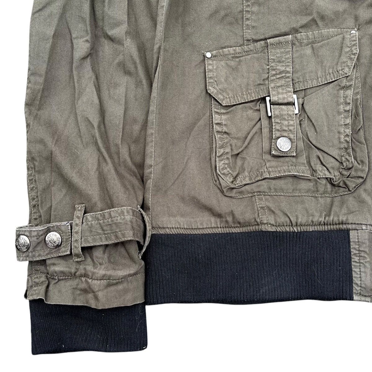 If Six Was Nine × Japanese Brand × Le Grande Bleu (L.G.B.) 2000s Bareback Realdress Bondage Gothic Lgb Goa Bono Jacket Size US L / EU 52-54 / 3 - 6 Thumbnail