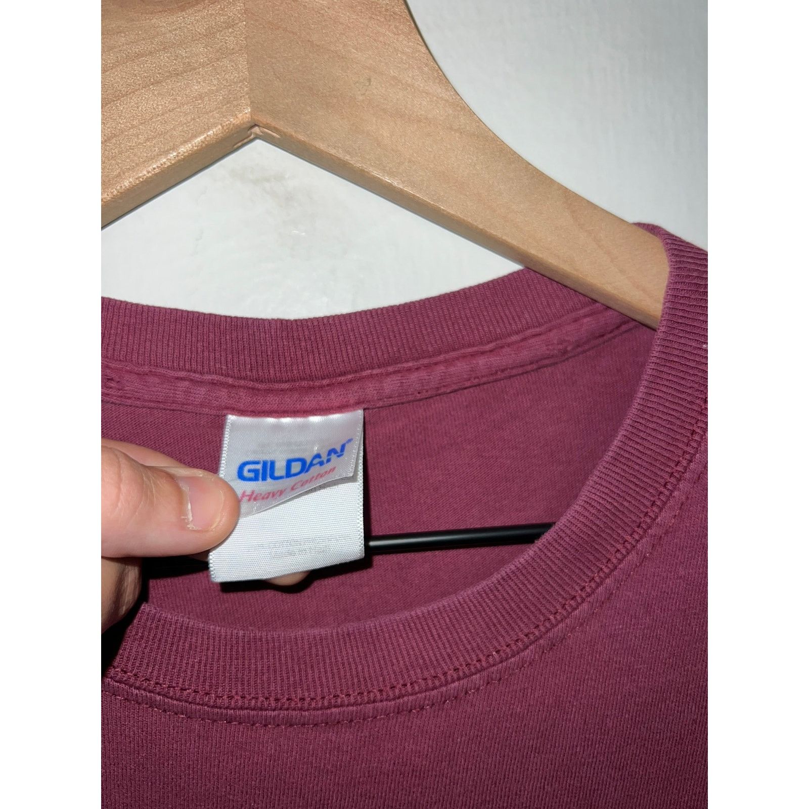 Gildan Vintage Texas A&M Aggies Shirt ATM University College Maroon Size US L / EU 52-54 / 3 - 6 Thumbnail