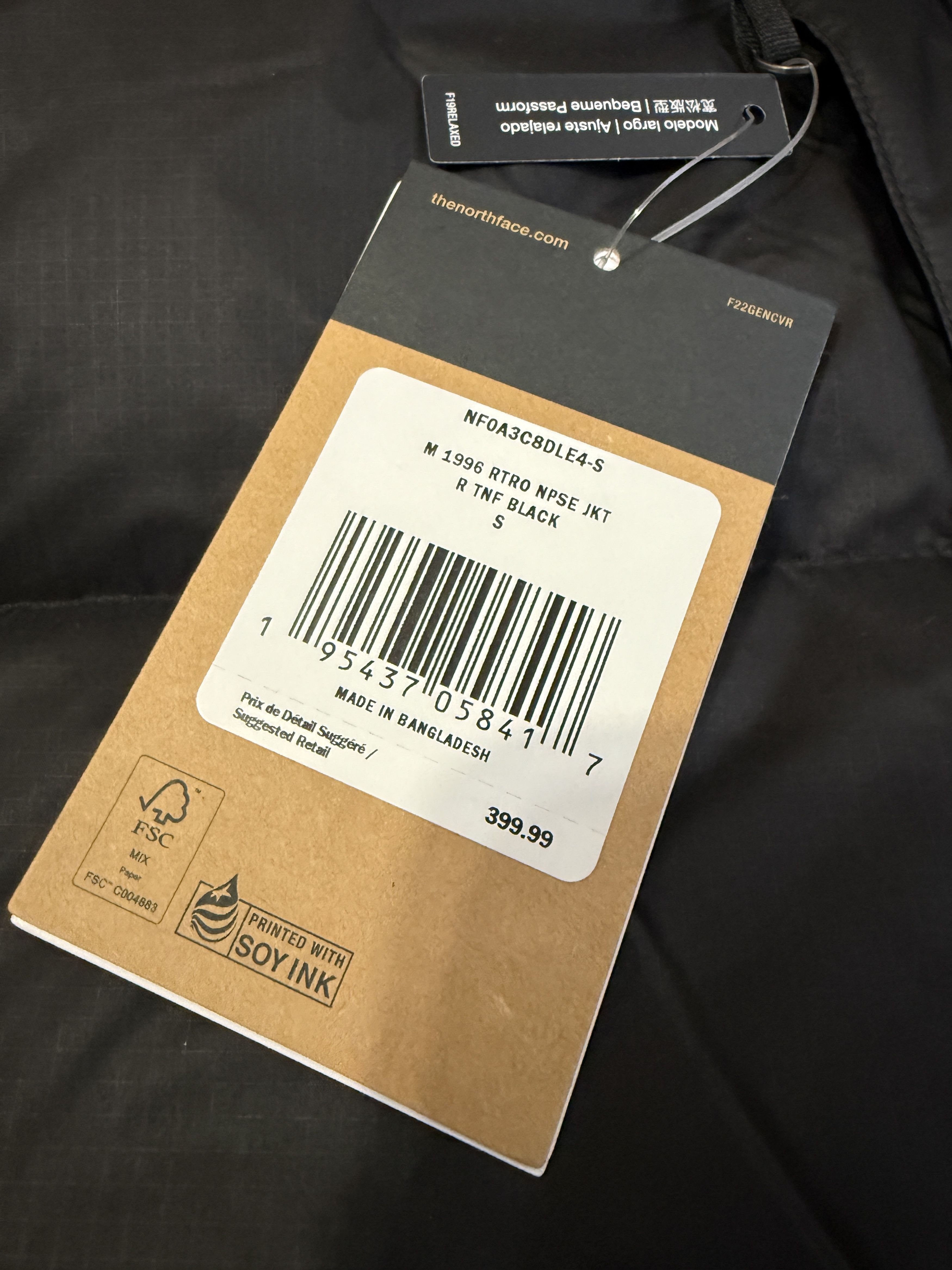 The North Face 700 Fill Nuptse Coat 1996 Retro Size US S / EU 44-46 / 1 - 9 Thumbnail