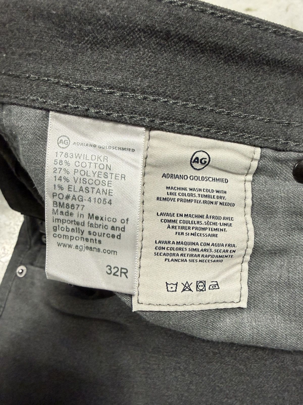 AG Adriano Goldschmied AG Wool Pants Size US 32 / EU 48 - 4 Thumbnail