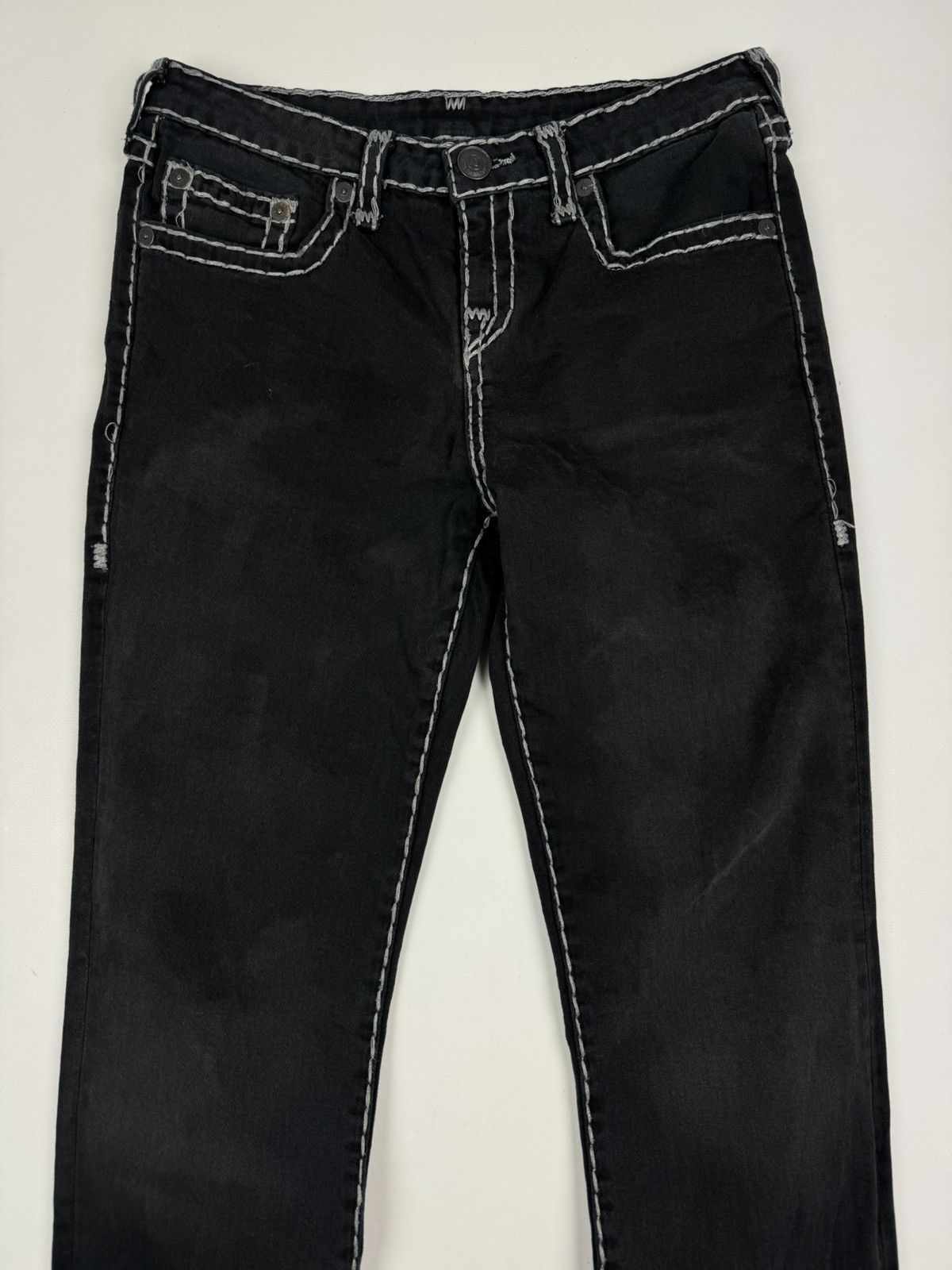 True Religion True Religion Faded Geno Super Slim Pants Size 30" / US 8 / IT 44 - 4 Thumbnail