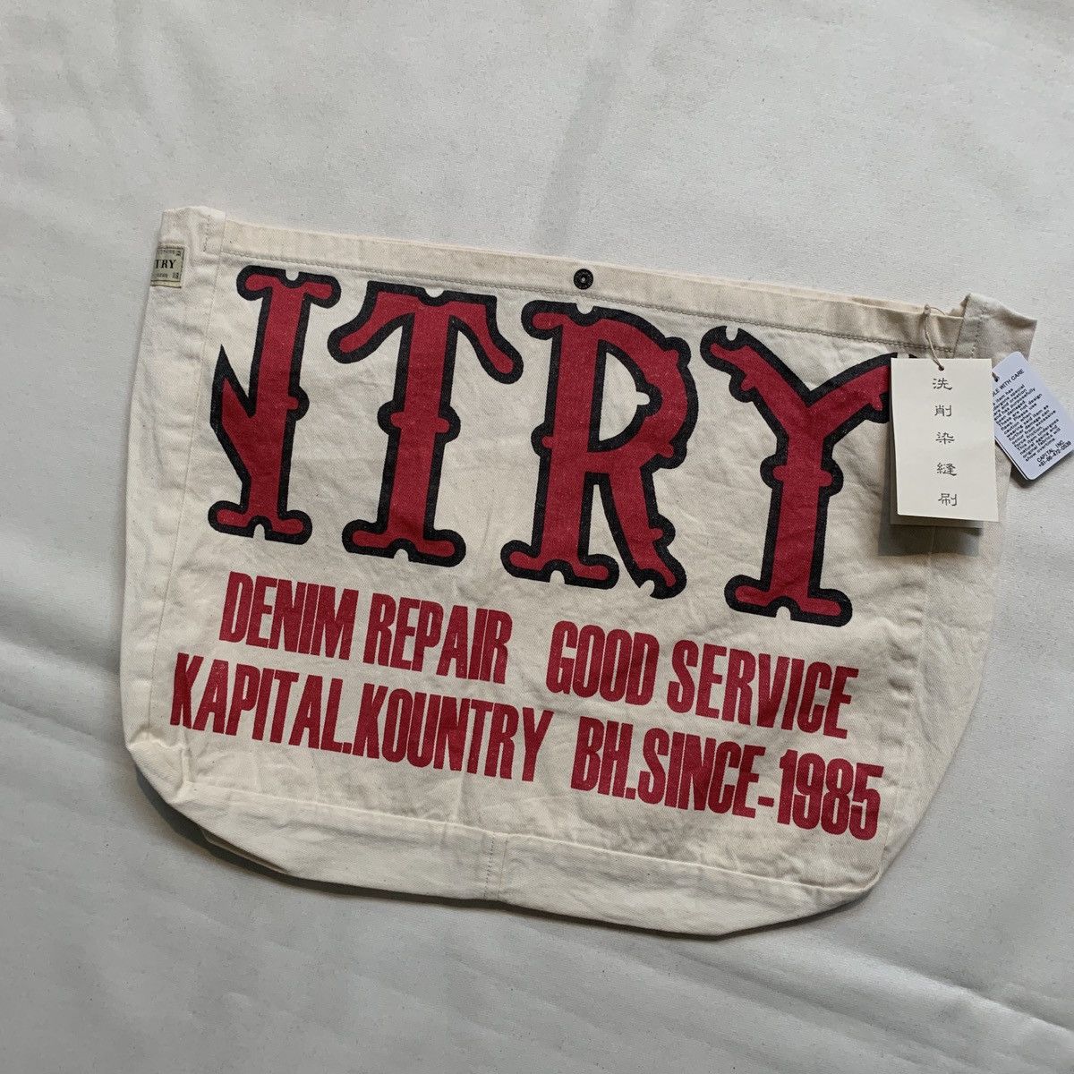 Kapital KAPITAL KOUNTRY COTTON TWILL BOOKBAG Size ONE SIZE - 3 Thumbnail