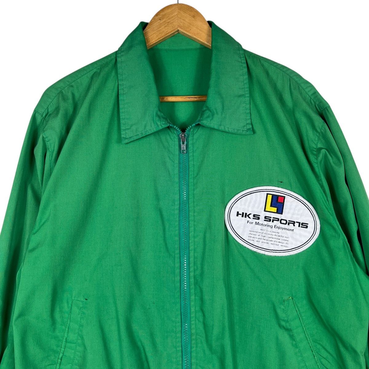 Sports Specialties Vintage HKS Racing Tuning Light Bomber Jacket Size US M / EU 48-50 / 2 - 3 Thumbnail