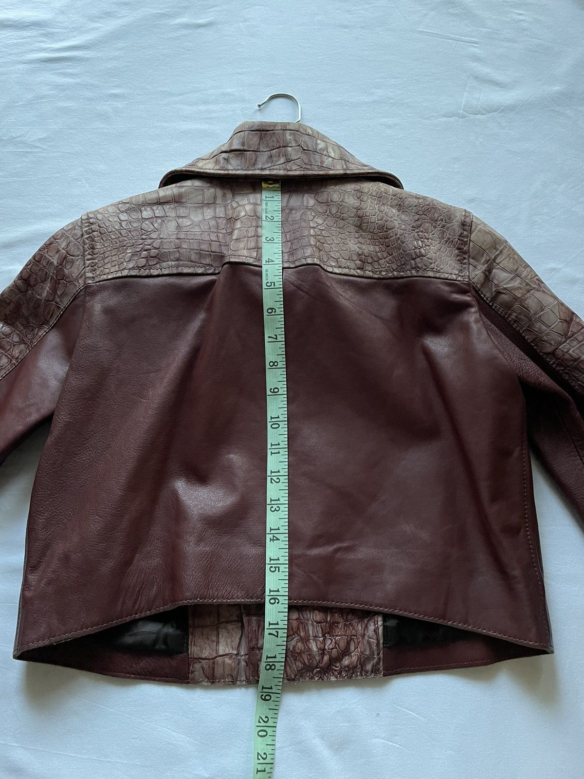 Designer × Diesel Vintage y2k women lather cropped jacket DIESEL Size XS / US 0-2 / IT 36-38 - 25 Thumbnail