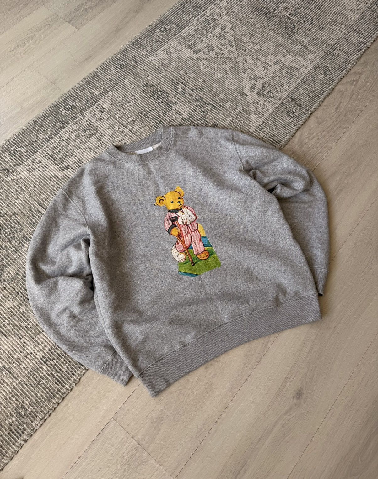 Soulland Soulland Polo Bear Style Logo Heavy Sweatshirt Crewneck Size US XL / EU 56 / 4 - 3 Thumbnail