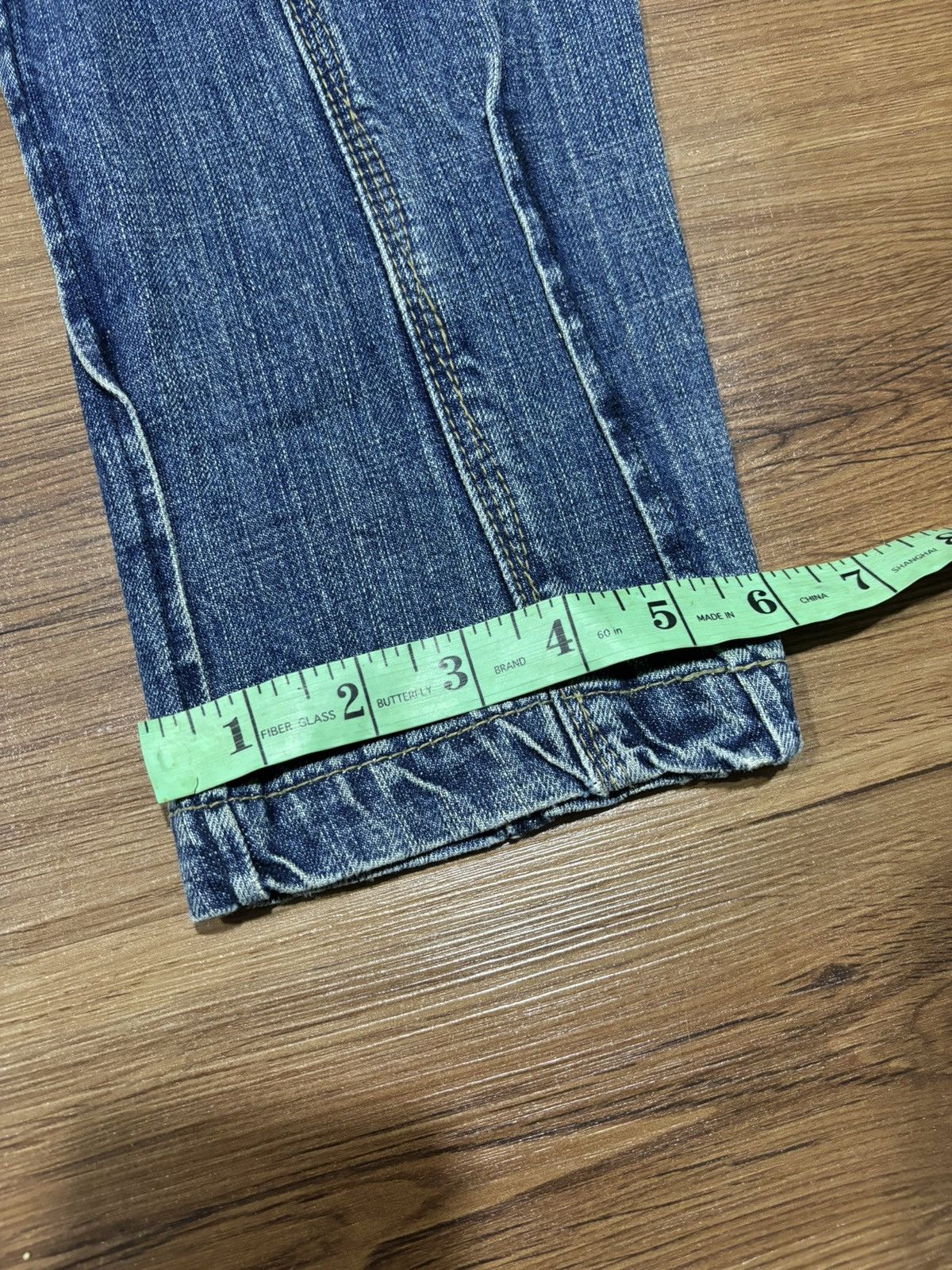 Japanese Brand × Vintage Vintage Antgauge Sashiko Distress Denim Jeans Size US 31 - 12 Thumbnail