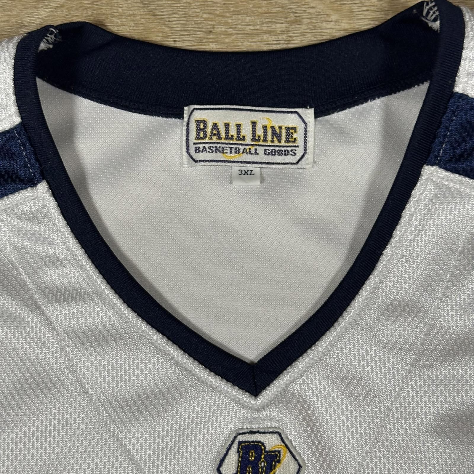Other Ball Line Unisex Basketball Jersey 3XL White Asakua Size US XXL / EU 58 / 5 - 5 Thumbnail