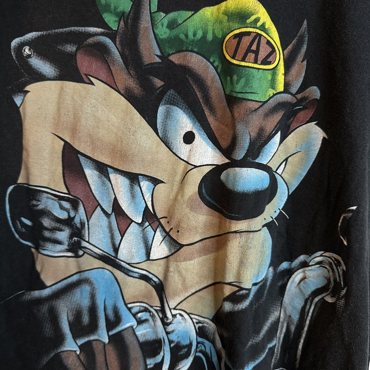 Cartoon Network Looney Tunes Taz 1995 Warner Brother Vintage Movie 90s Tees Size US S / EU 44-46 / 1 - 5 Thumbnail