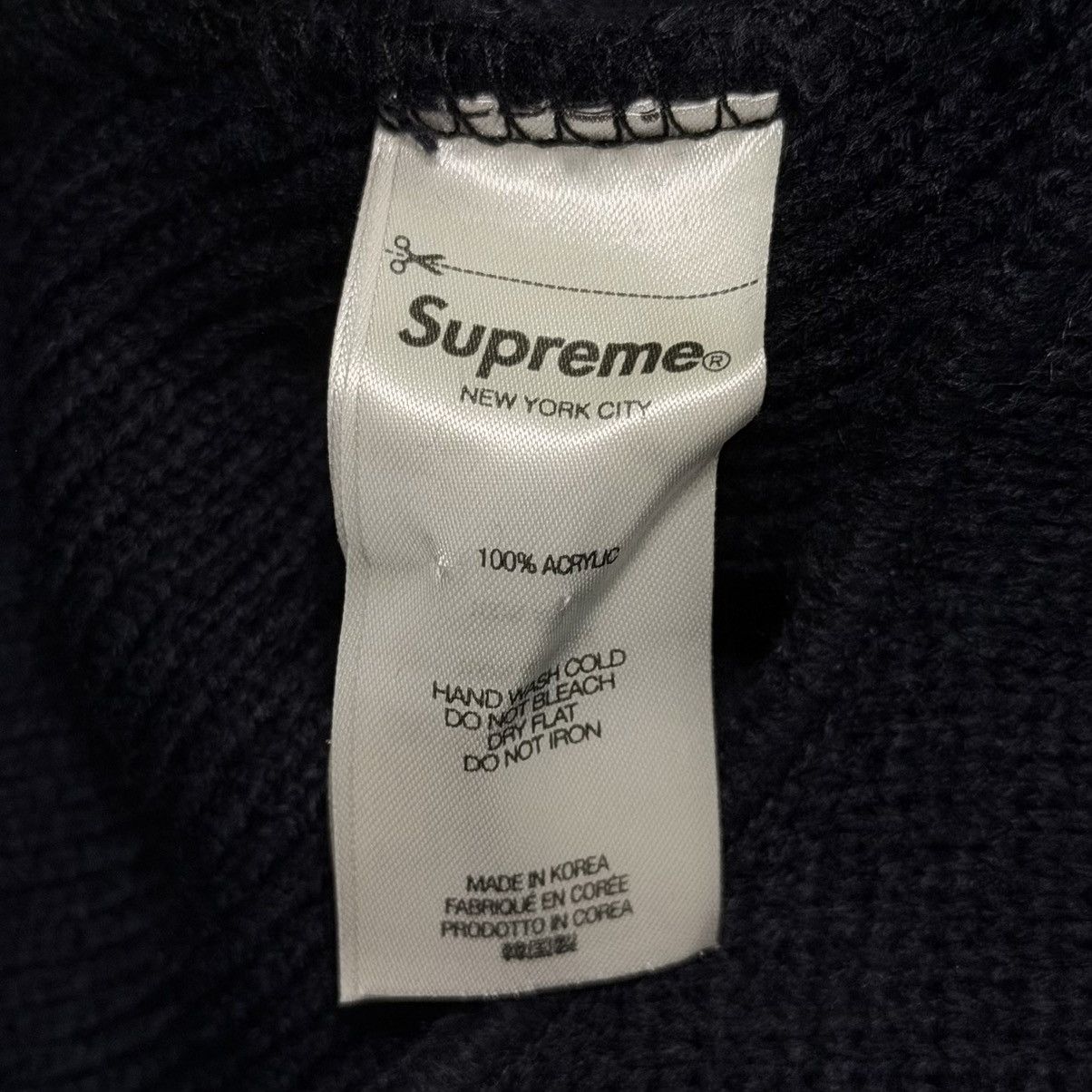 Supreme RARE Supreme New York Earflap Navy Blue Green Beanie FW23 OS Size ONE SIZE - 3 Thumbnail
