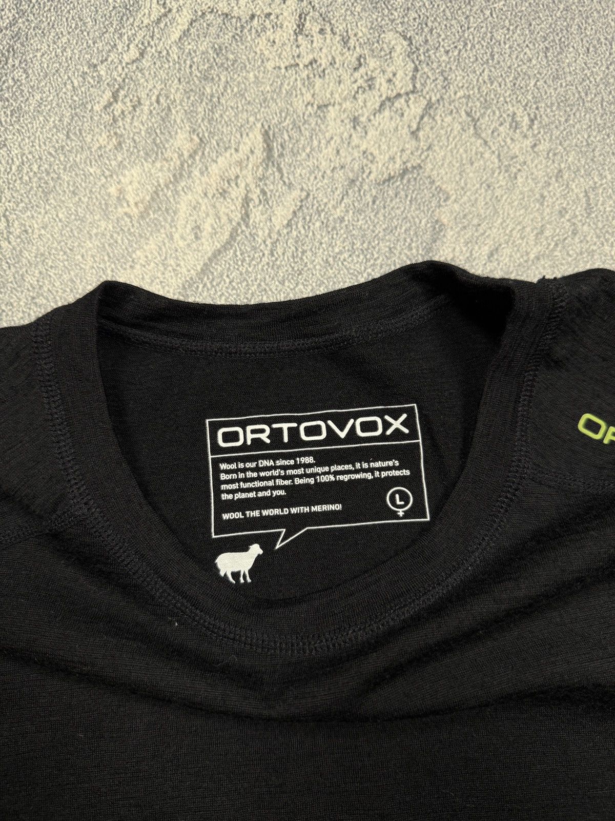 ORTOVOX Ortovox Wool Tee Size L / US 10 / IT 46 - 5 Thumbnail