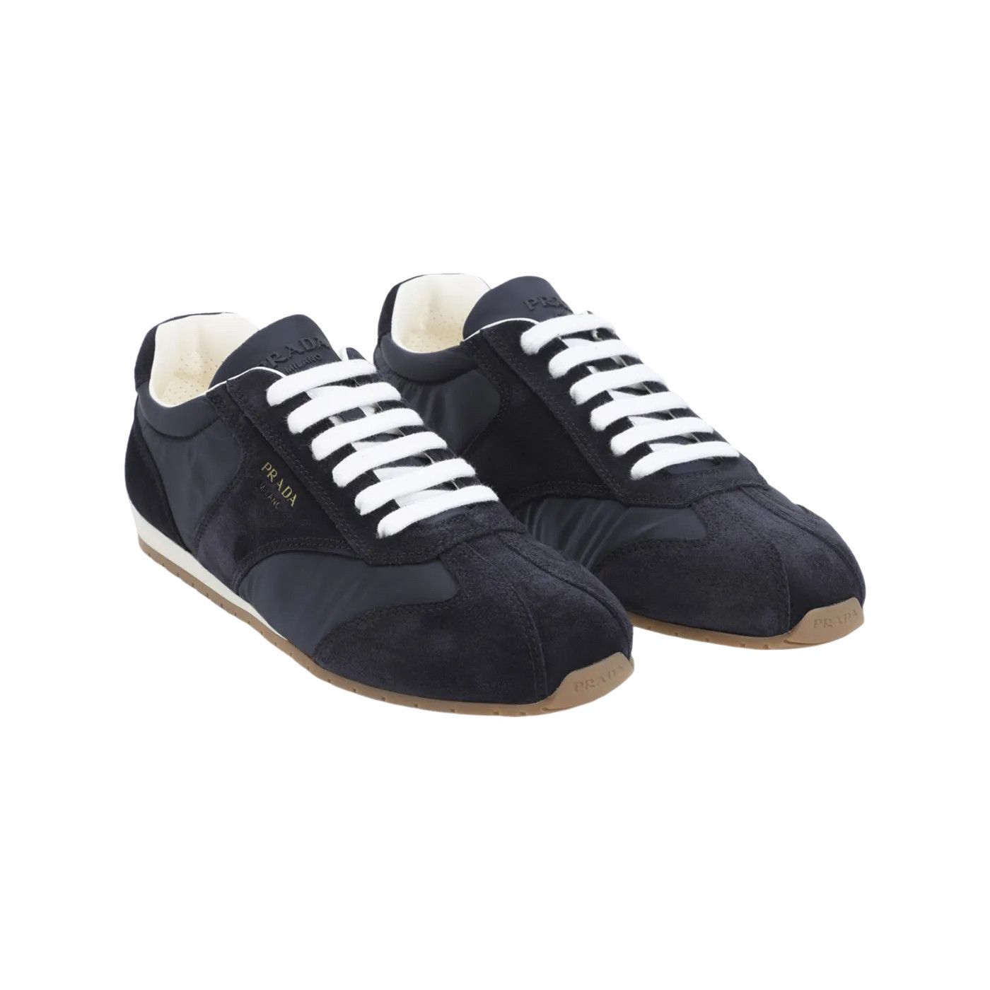 Prada PRADA Spark Navy Sneakers New & Authentic (Men's size:12;) Size US 12 / EU 45 - 3 Thumbnail