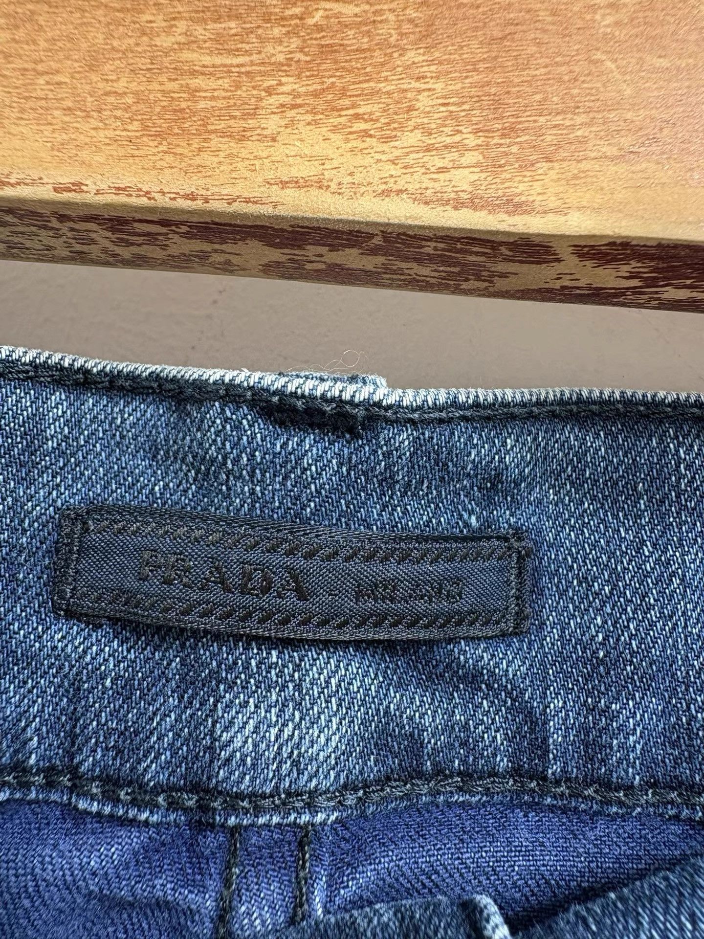 Prada PRADA Men's Ink Blue Jeans K29 Size US 33 - 4 Thumbnail