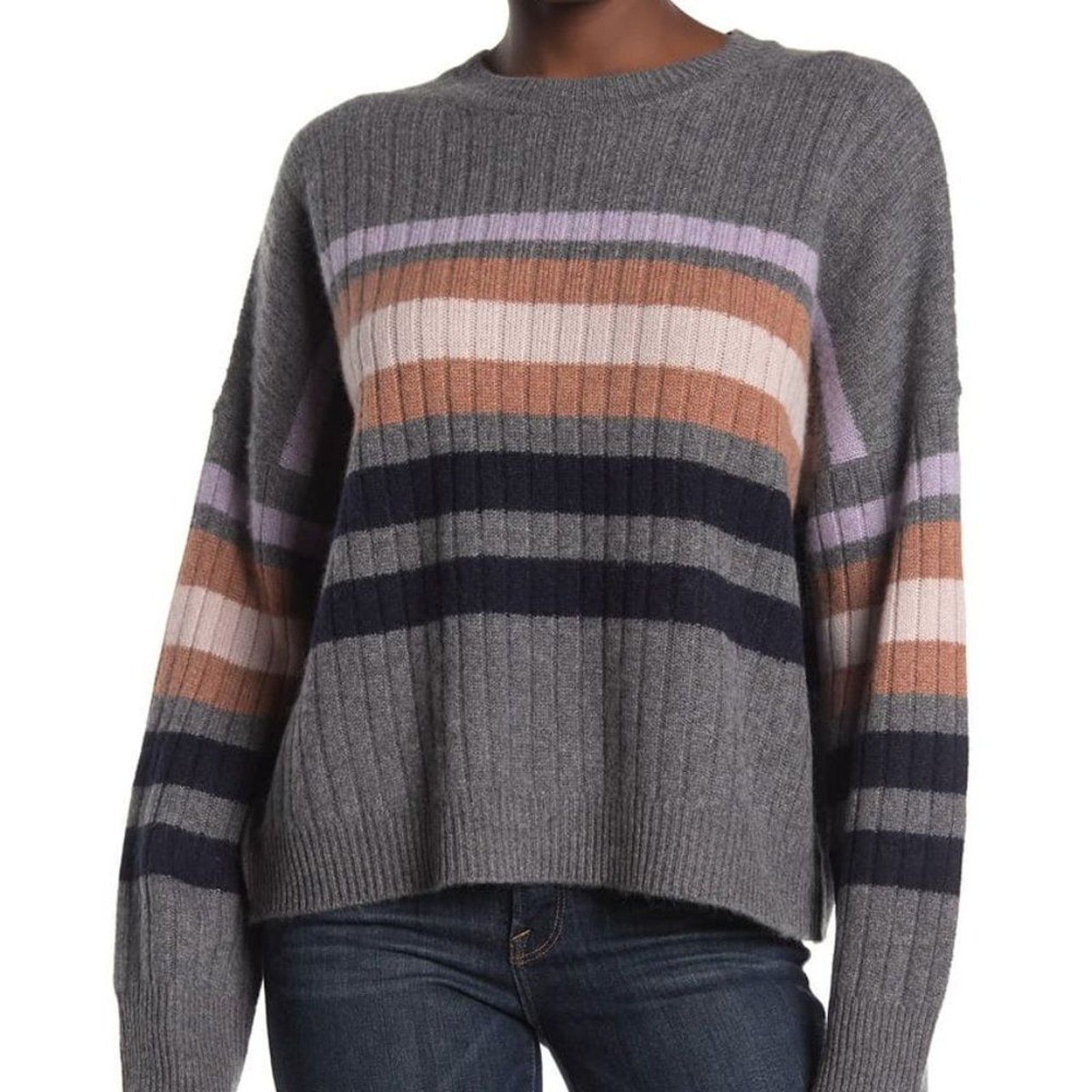 360Cashmere Striped Dolman Cashmere Sweater from 360 Cashmere Size XS / US 0-2 / IT 36-38 - 1 Thumbnail