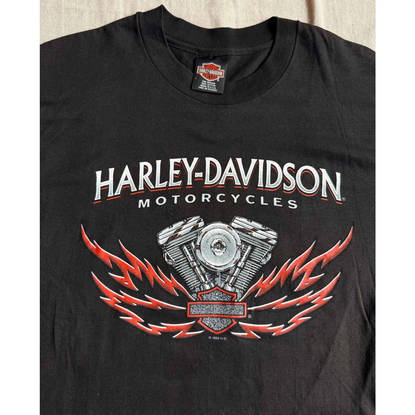 Harley Davidson Vintage 90s Harley Davidson Chicks Shirt Mens L Made in USA Size US L / EU 52-54 / 3 - 2 Thumbnail