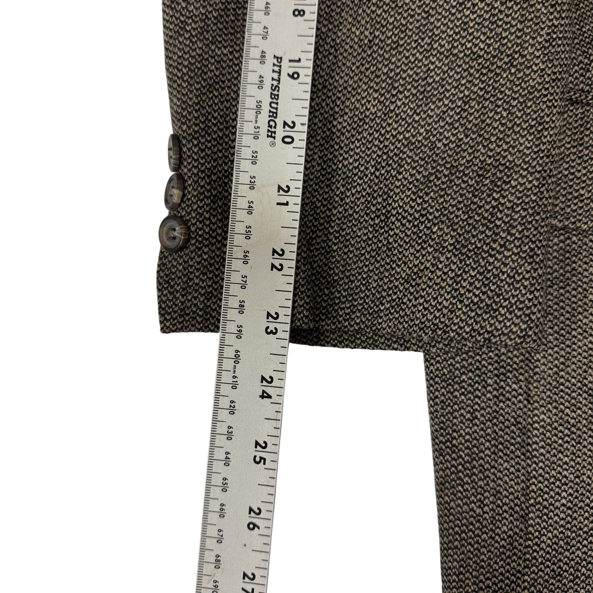 Chaps Ralph Lauren Chaps Ralph Lauren Men's Gold Brown Wool Alpaca Sport Coat Size 46R - 9 Thumbnail