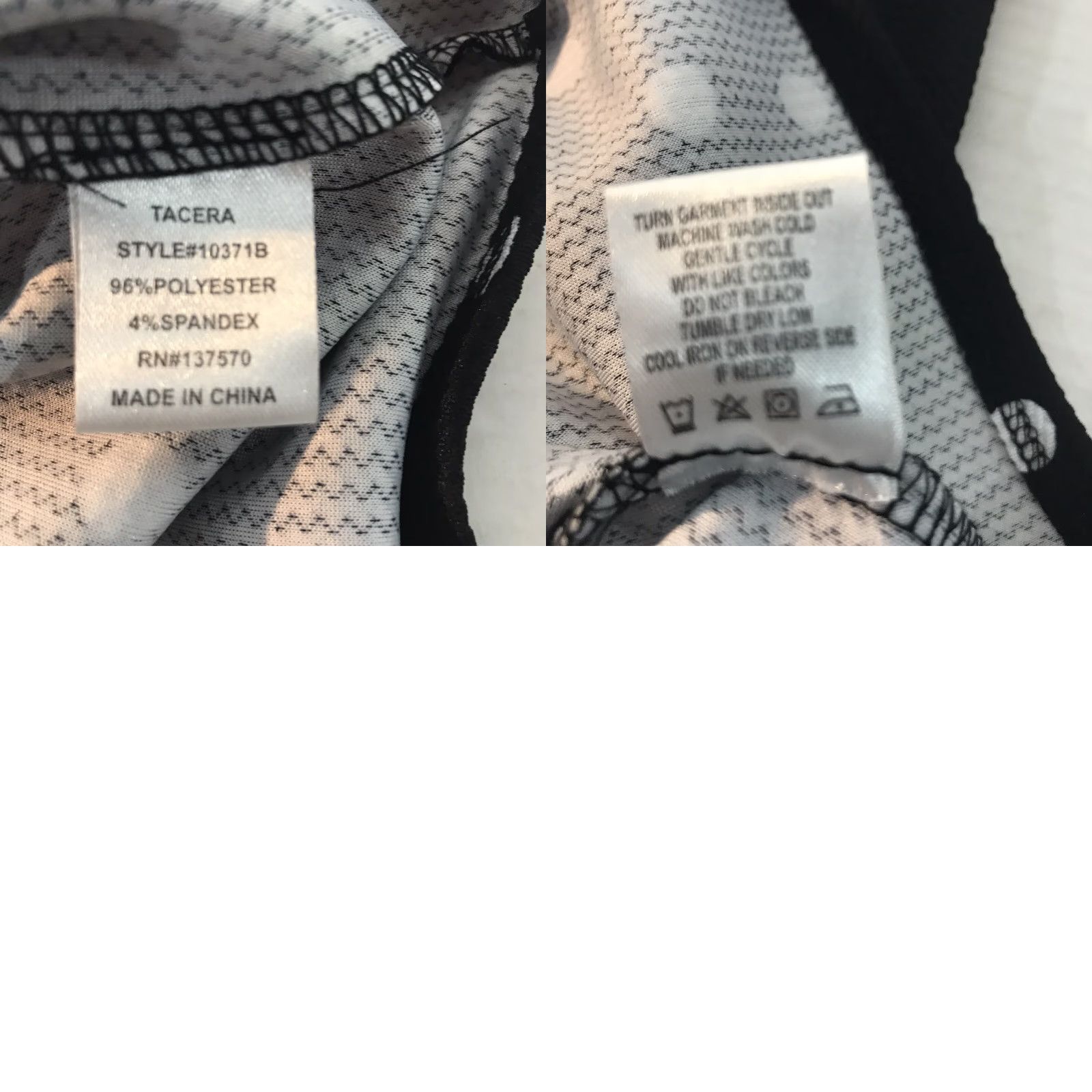 Vintage Tacera Black W-Wht Polka Dots Textured Pull On Midi Skirt Womens Size M Size 32" / US 10 / IT 46 - 8 Thumbnail