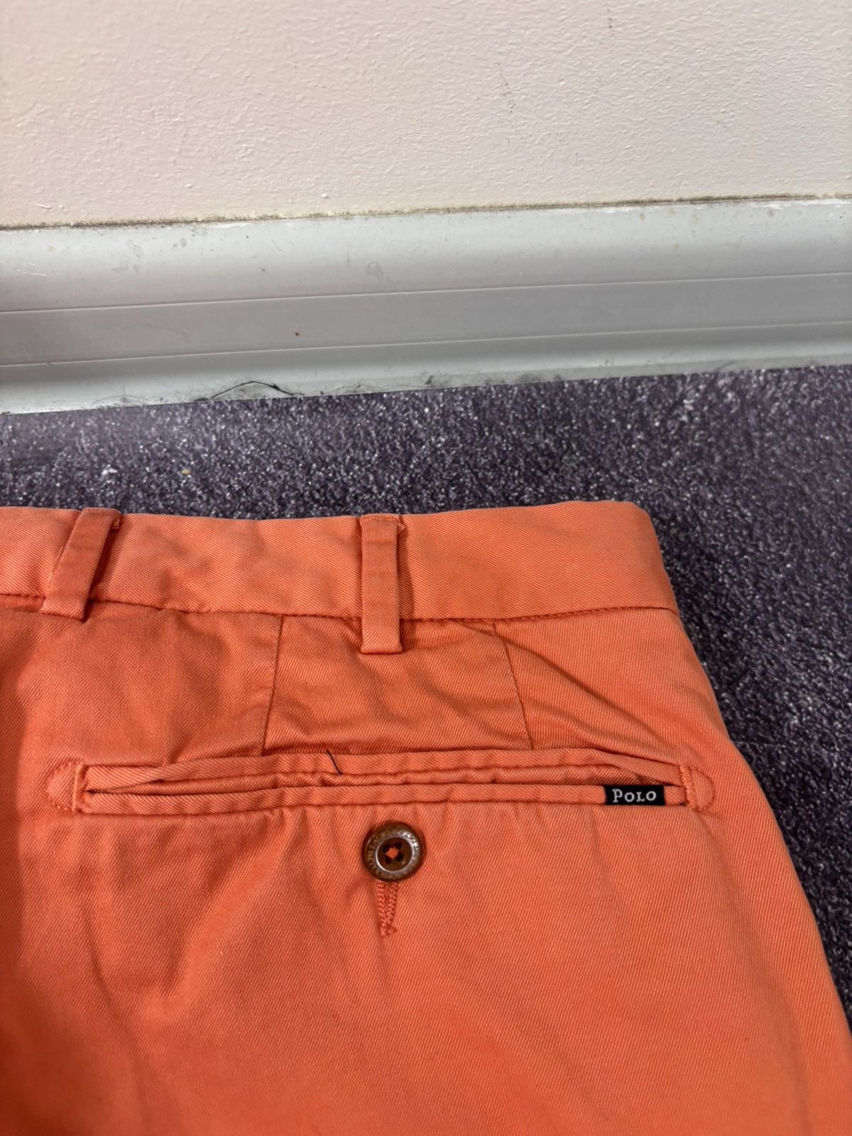 Polo Ralph Lauren Polo Ralph Lauren Men’s Classic Fit Orange Chino Pants Size US 32 / EU 48 - 18 Thumbnail
