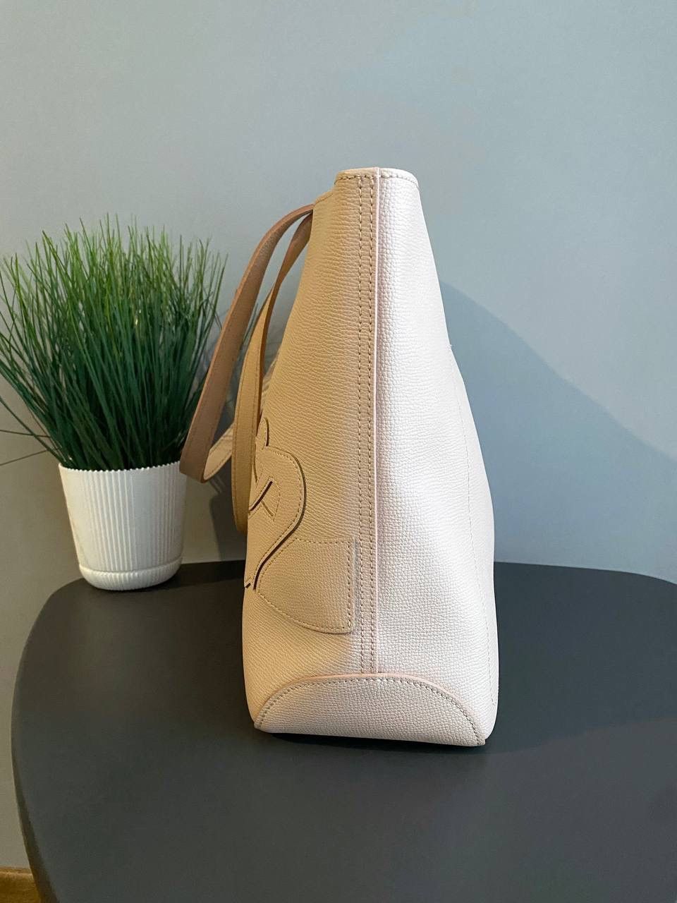 Longchamp Longchamp Shop It Tote Leather Light Pink Hand Bag Size ONE SIZE - 9 Thumbnail