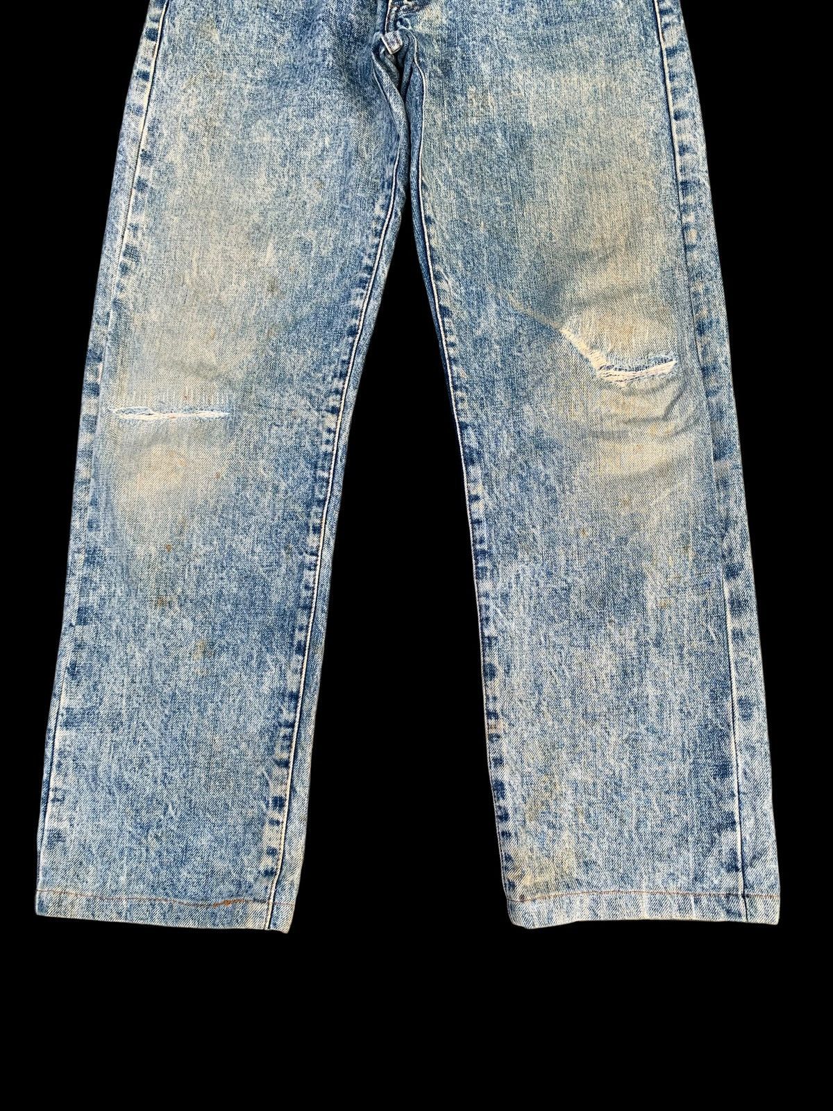 Kapital VINTAGE LEVI'S 502x SELVEDGE BIG E ASICWASH DISTRESSED DENIM Size US 28 / EU 44 - 7 Thumbnail