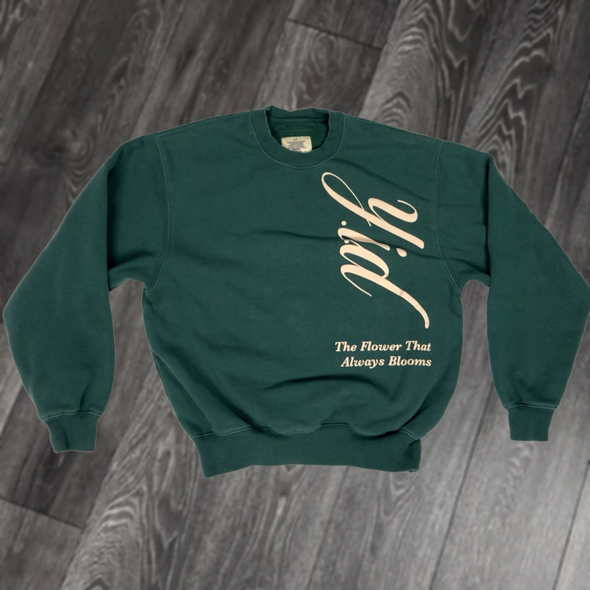 Vintage Yesterday Is Dead Crewneck Sweatshirt Women Small Green YID Sweatshirt Size S / US 4 / IT 40 - 1 Thumbnail