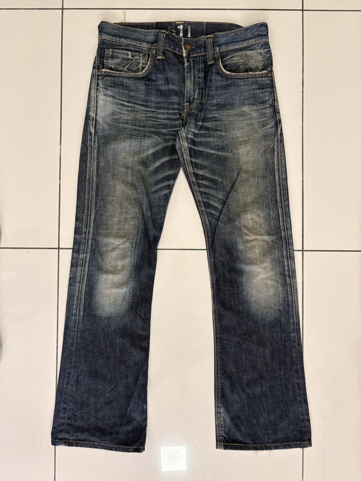Edwin 511 RV Straight-Leg Flare Silhouette Jeans (Japan)