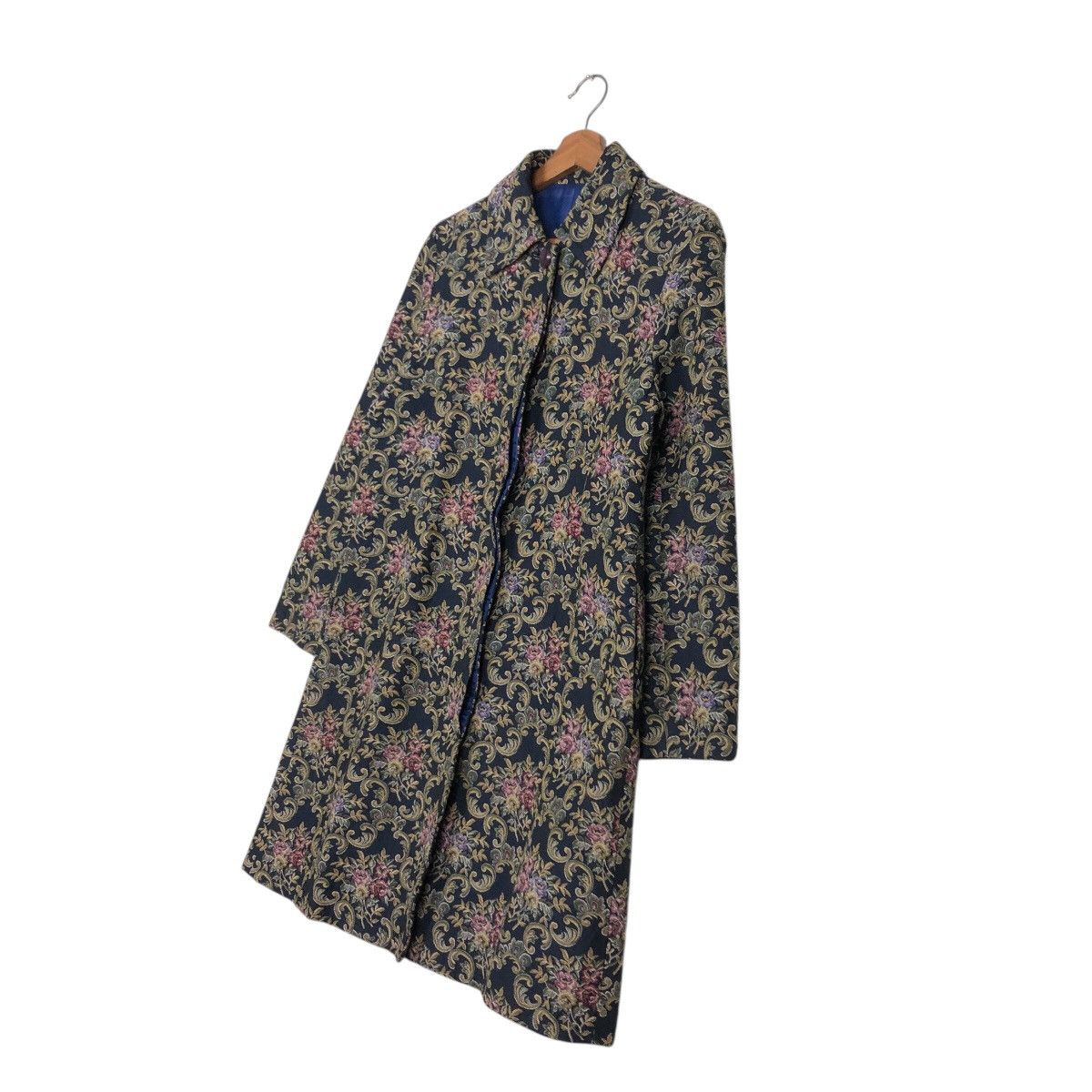 Designer × Japanese Brand × Vintage 📌Vtg Long Jacket Floral Quilted Atsuki Onishi Issey Miyake Size US M / EU 48-50 / 2 - 3 Thumbnail