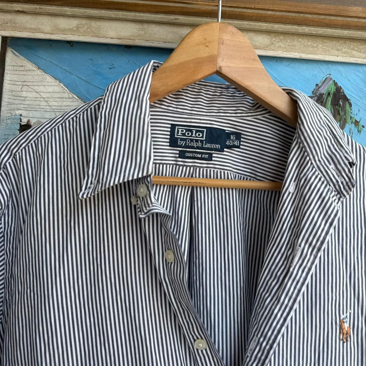 Polo Ralph Lauren Polo Ralph Lauren Classic Old Money Button Shirt Size US L / EU 52-54 / 3 - 3 Thumbnail