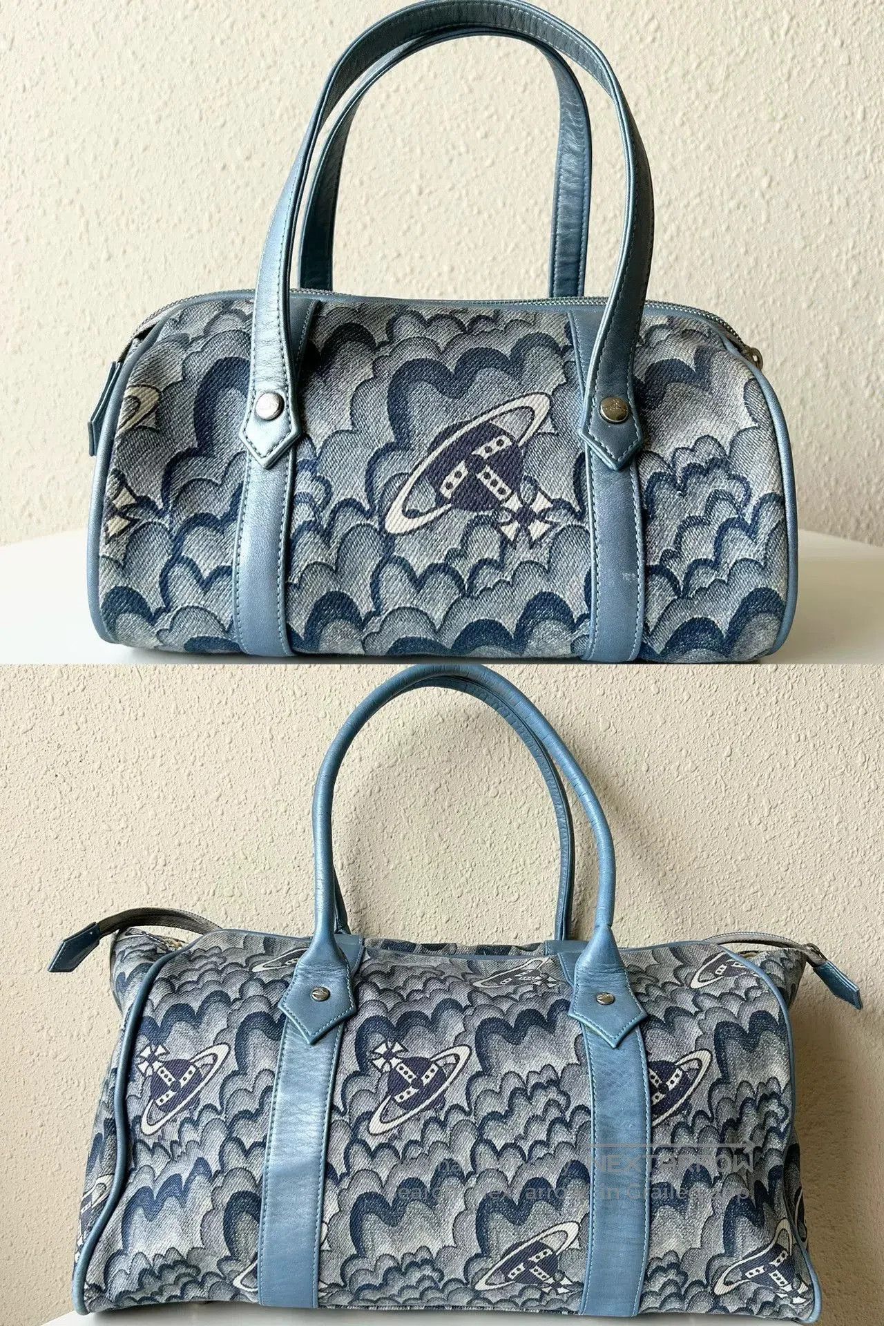 Vivienne Westwood Vivienne Westwood 90s Blue Denim Saturn Bag. Size ONE SIZE - 3 Thumbnail