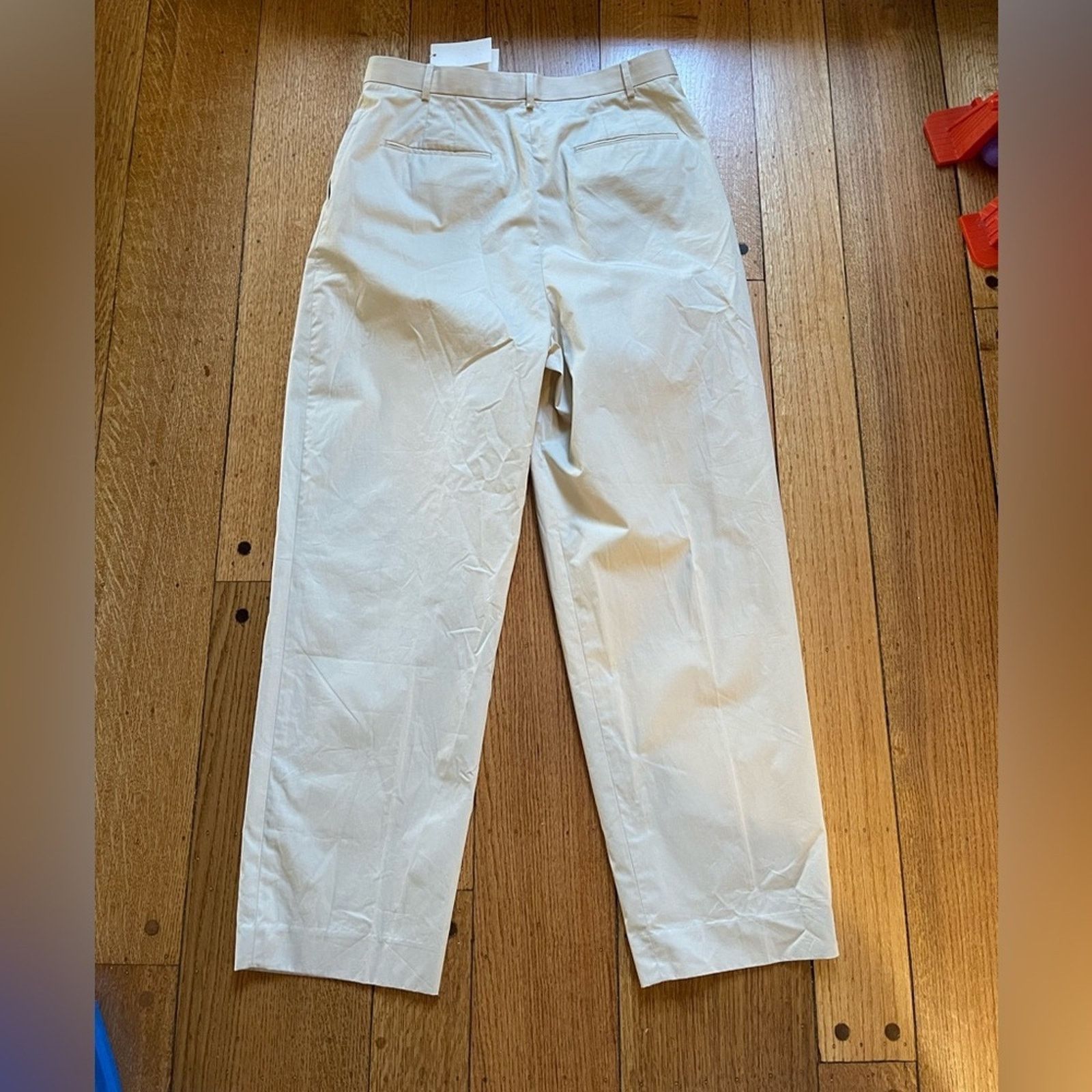 Tory Burch Poplin Pleated Trousers NWT Size:12