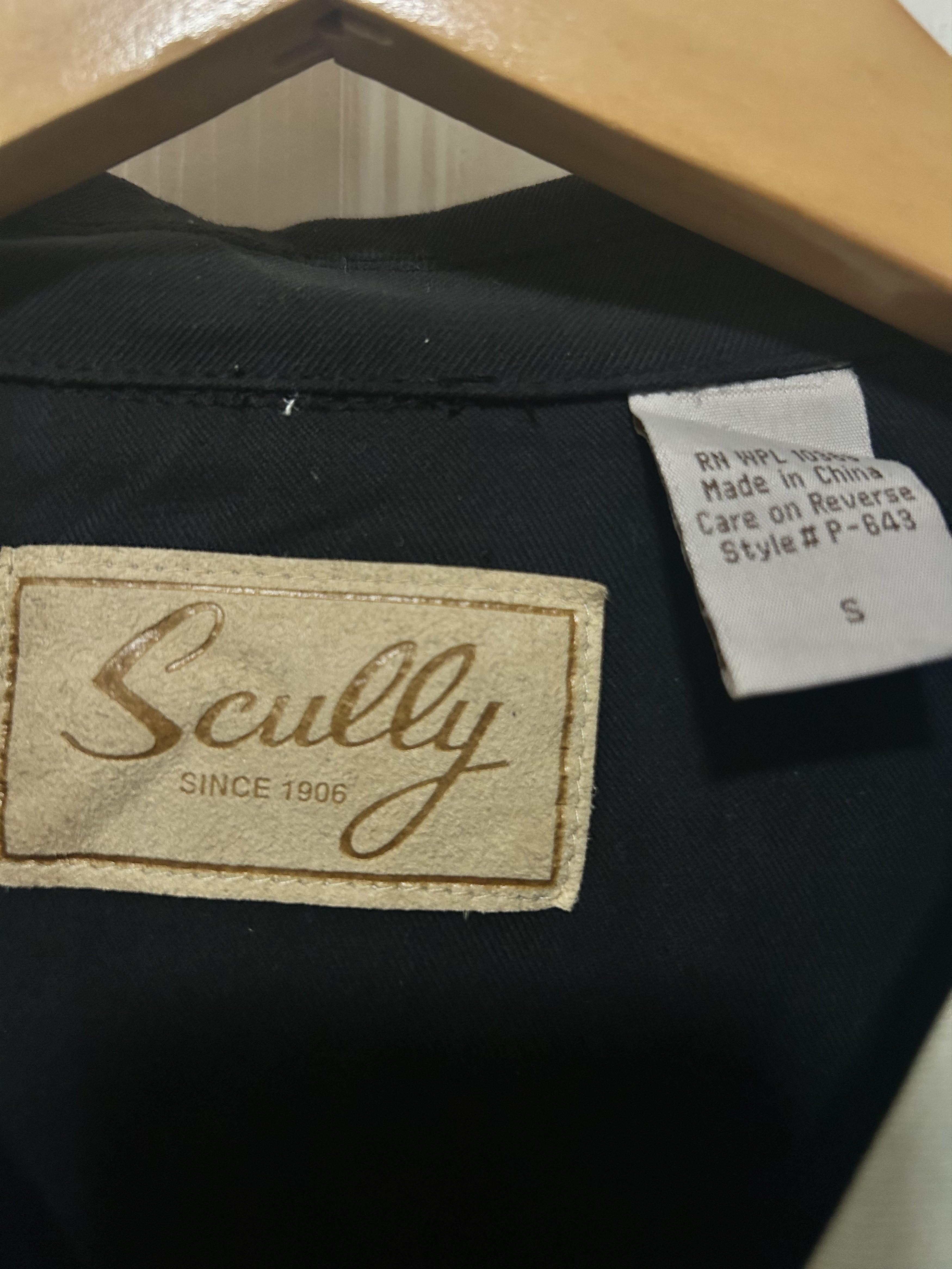 Scully Scully Shirt Mens S Silk Western Pearl Snap Short Sleeve Size US S / EU 44-46 / 1 - 5 Thumbnail