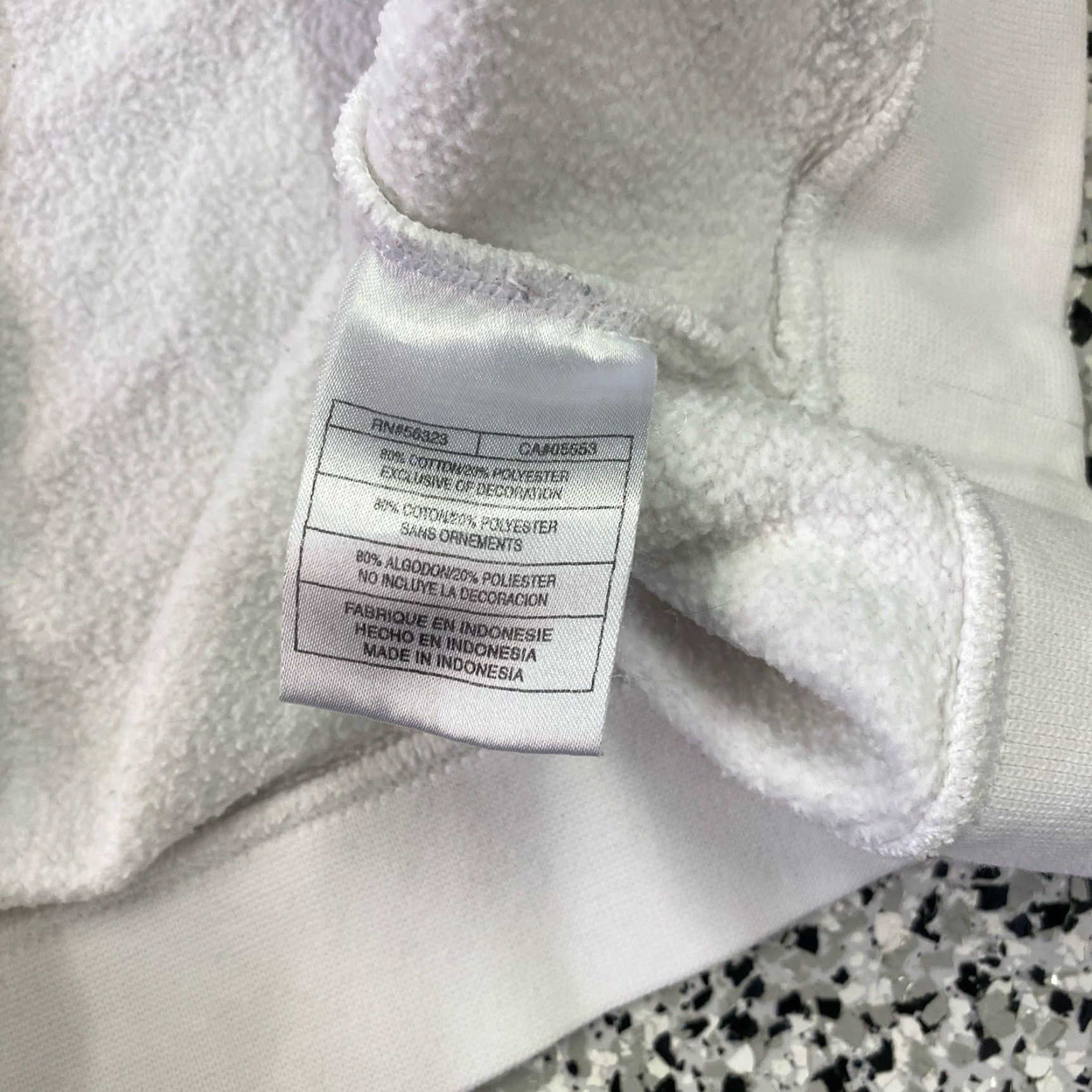 Nike VINTAGE Nike Swoosh Small Check Crewneck Sweatshirt XXL White 90s Mens Size US XXL / EU 58 / 5 - 5 Thumbnail
