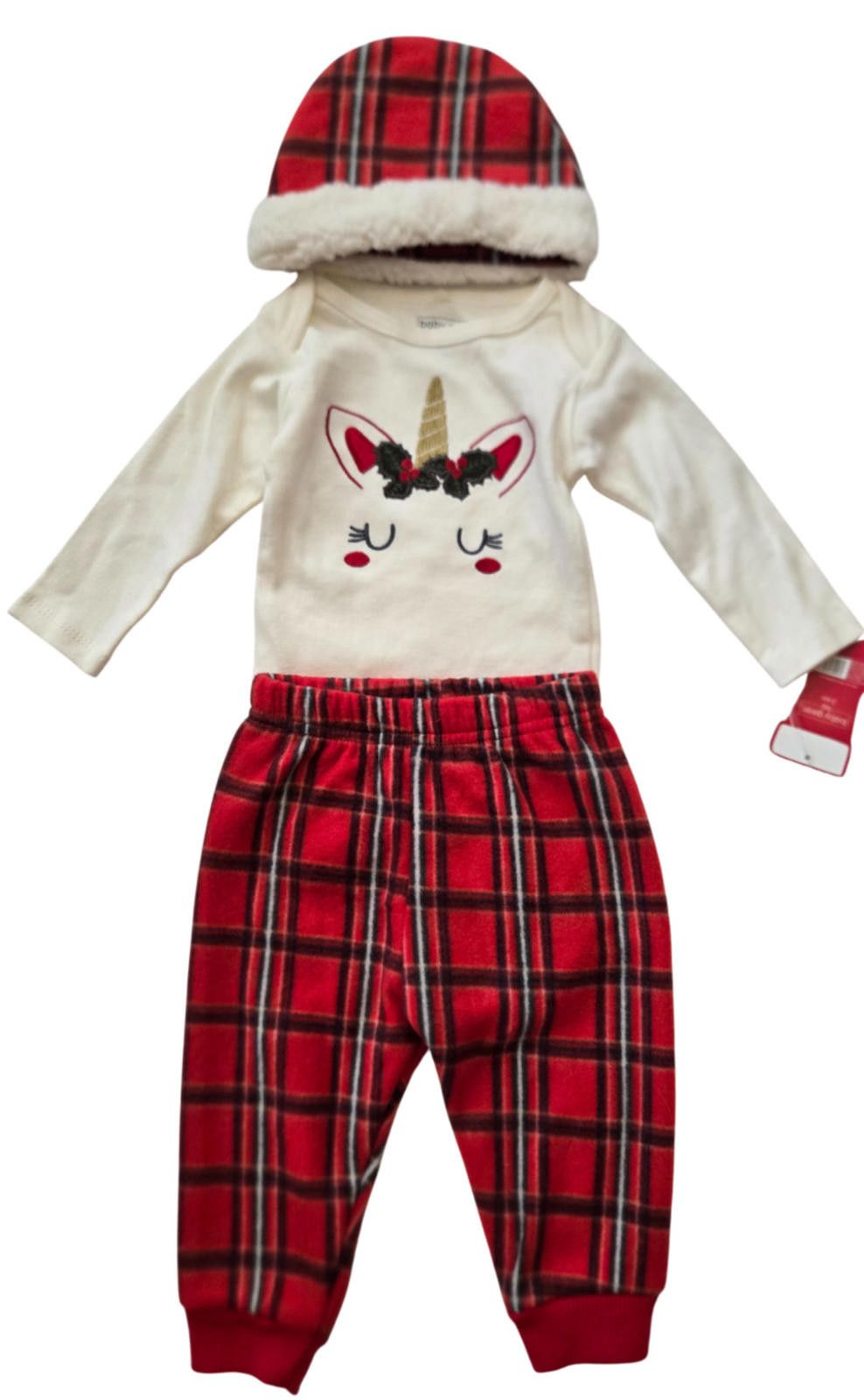 Other Baby Gear Infant Girls Unicorn 3-6 Mo. Romper Hat Pants NWT Size ONE SIZE - 1 Thumbnail