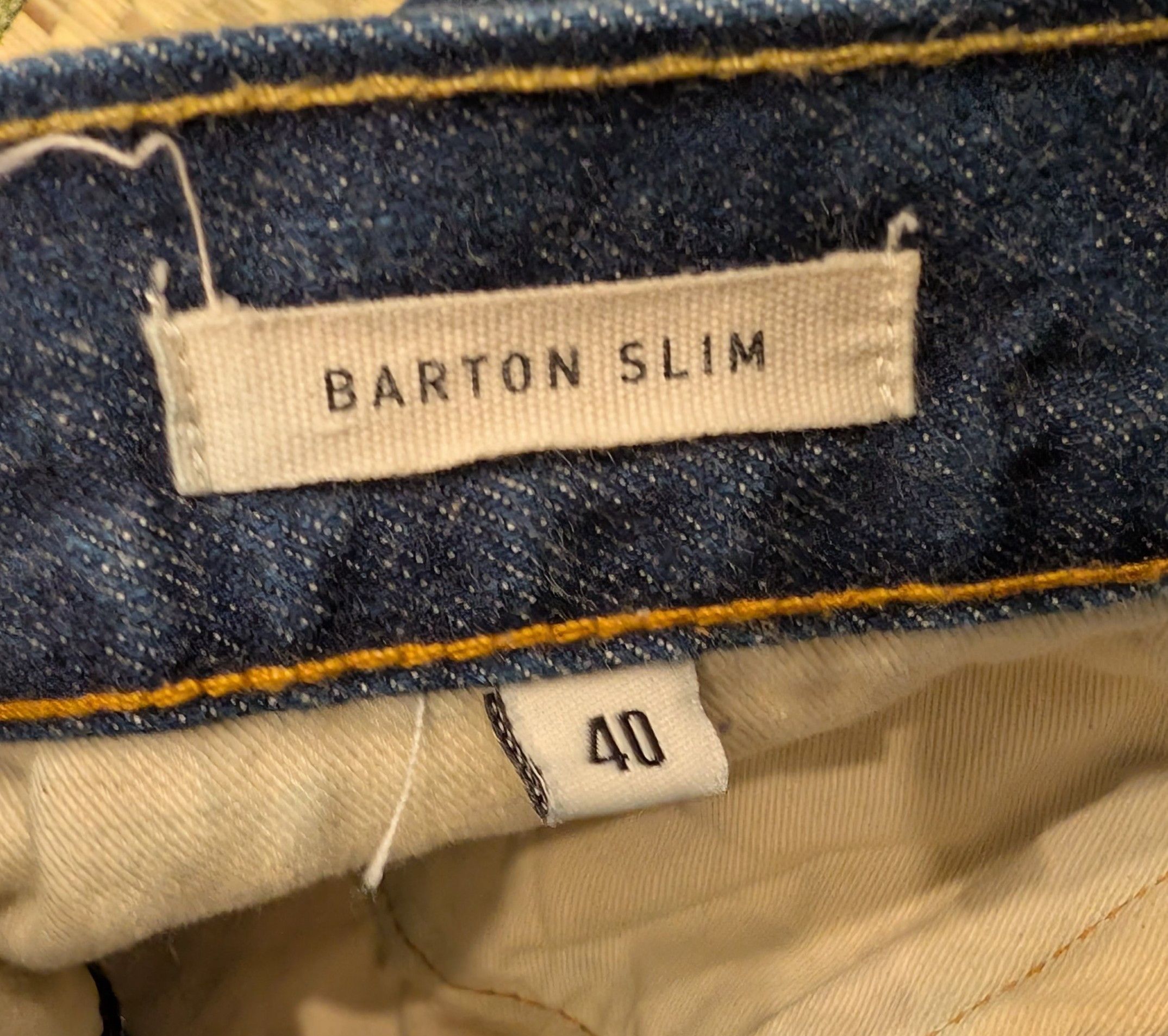 Imogene + Willie Imogene + Willie Barton Slim Selvedge Denim Jeans Size US 40 / EU 56 - 3 Thumbnail