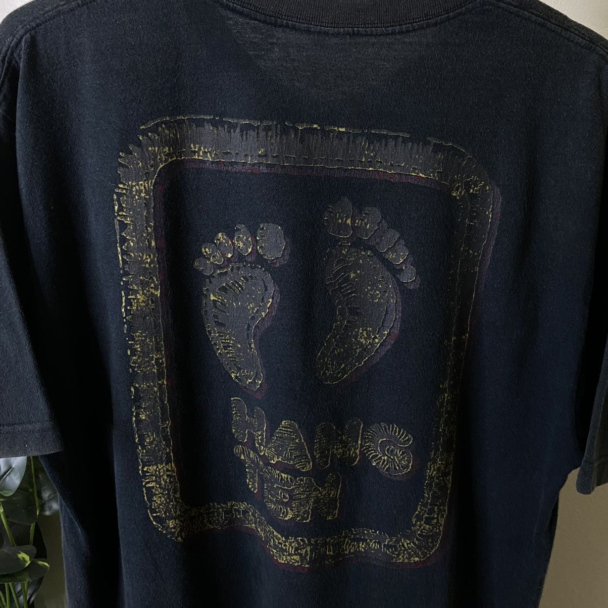 Hang Ten Vintage 1990s Hang Ten Surf Faded T Shirt Size US L / EU 52-54 / 3 - 2 Thumbnail