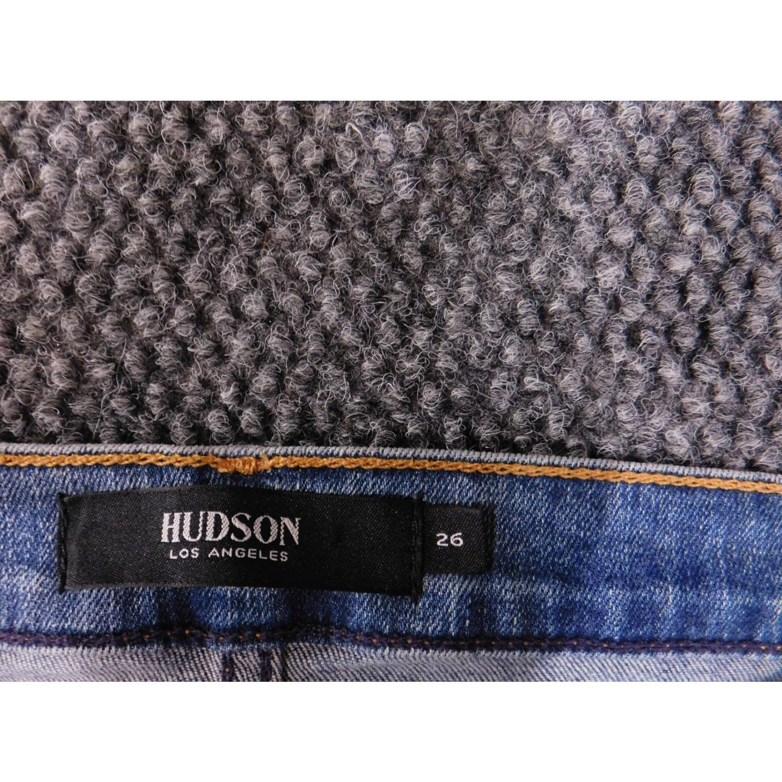Hudson Hudson Jeans Womens 26 Blue Tally Skinny Stretch Denim Mid Rise Slim Leg Ankle Jeans Womens Size 26" / US 2 / IT 38 - 3 Thumbnail
