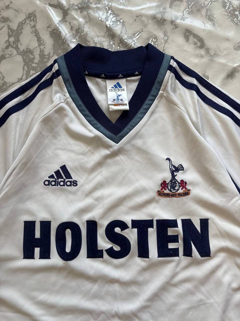 Adidas Tottenham Hotspur 2001-2002 Vintage Soccer Jersey Size US L / EU 52-54 / 3 - 2 Thumbnail