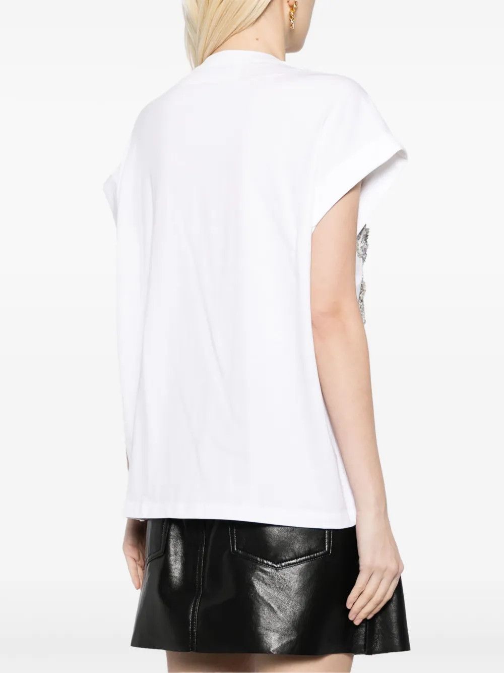 Balmain o1y0625 T-Shirt in White Size M / US 6-8 / IT 42-44 - 4 Thumbnail