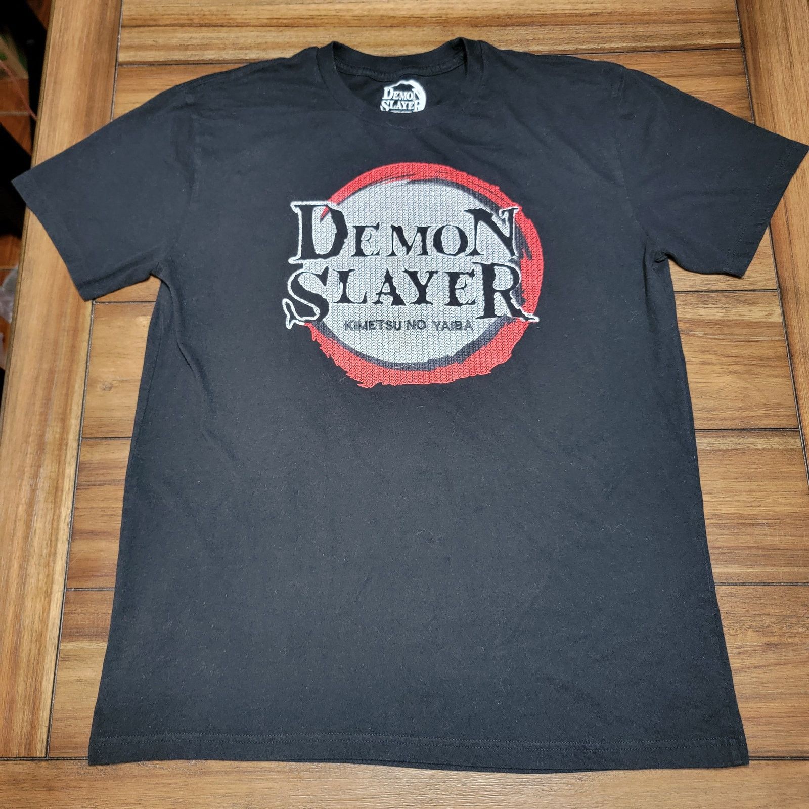 Other Demon Slayer Unisex Tee w/ Embroidered Logo - Large (42/44) Size US L / EU 52-54 / 3 - 1 Thumbnail