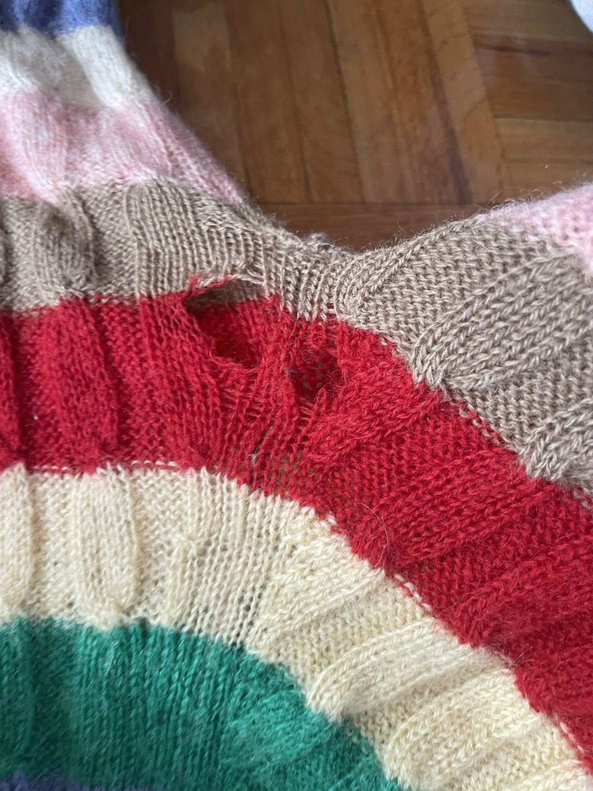 Izod × Lacoste × Vintage Vintage 1960s Izod Lacoste Wool Sweater Size US XL / EU 56 / 4 - 7 Thumbnail