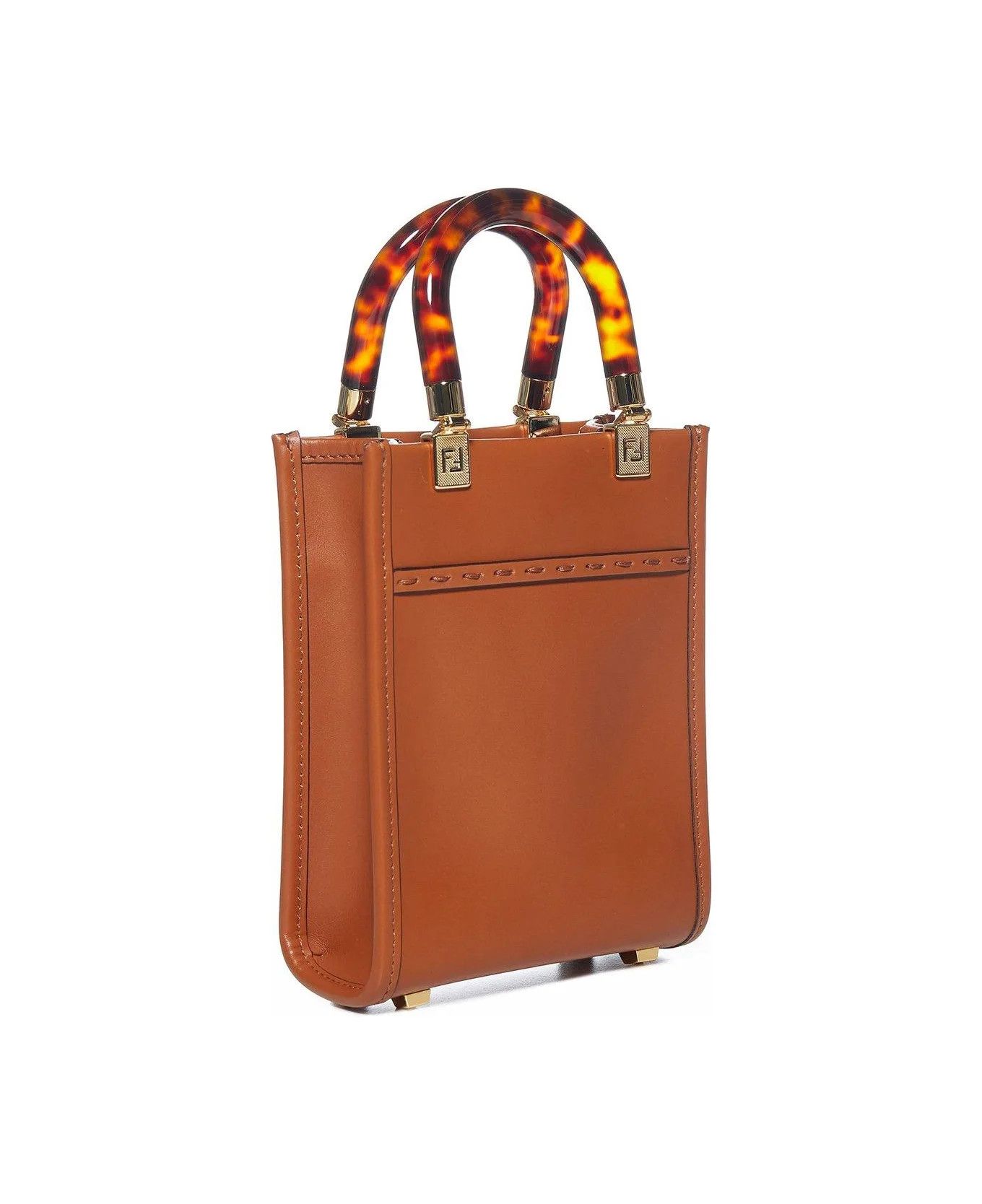 Fendi o1s1wg110326 Size: OS/Mini Sunshine Shopper in Brown Size ONE SIZE - 3 Thumbnail