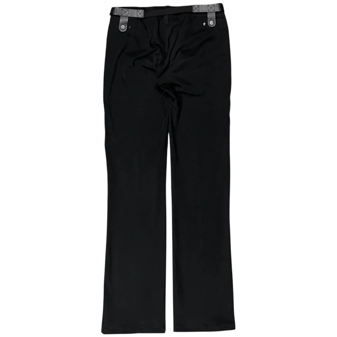 Dirk Bikkembergs Dirk Bikkembergs Leather Harness Moleskin Pants Size US 33 - 3 Thumbnail