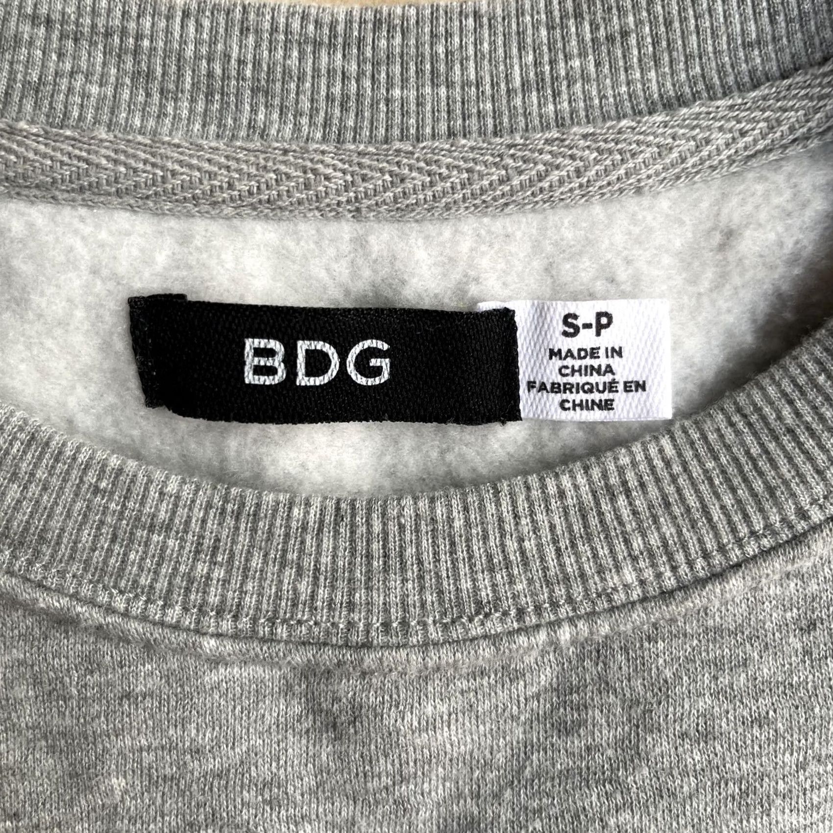 Bdg BDG Romper Womens S Gray Fleece Sleeveless One-Piece Elastic Waist Pockets Shorts Casual Size 28" / US 6 / IT 42 - 2 Thumbnail