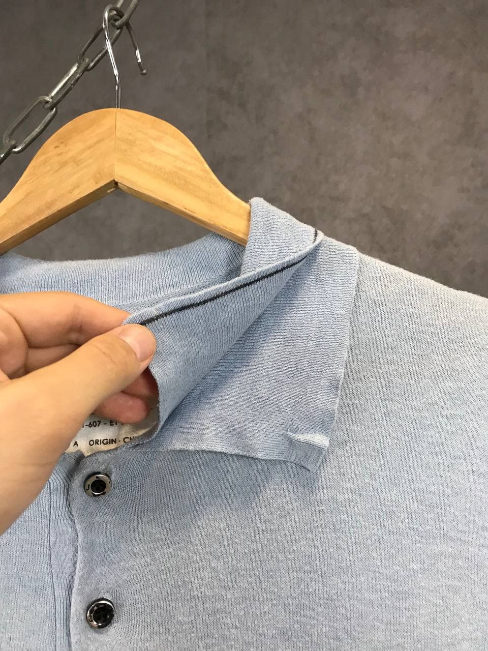 Allsaints Allsaints vintage designer logo polo tee Size US S / EU 44-46 / 1 - 6 Thumbnail