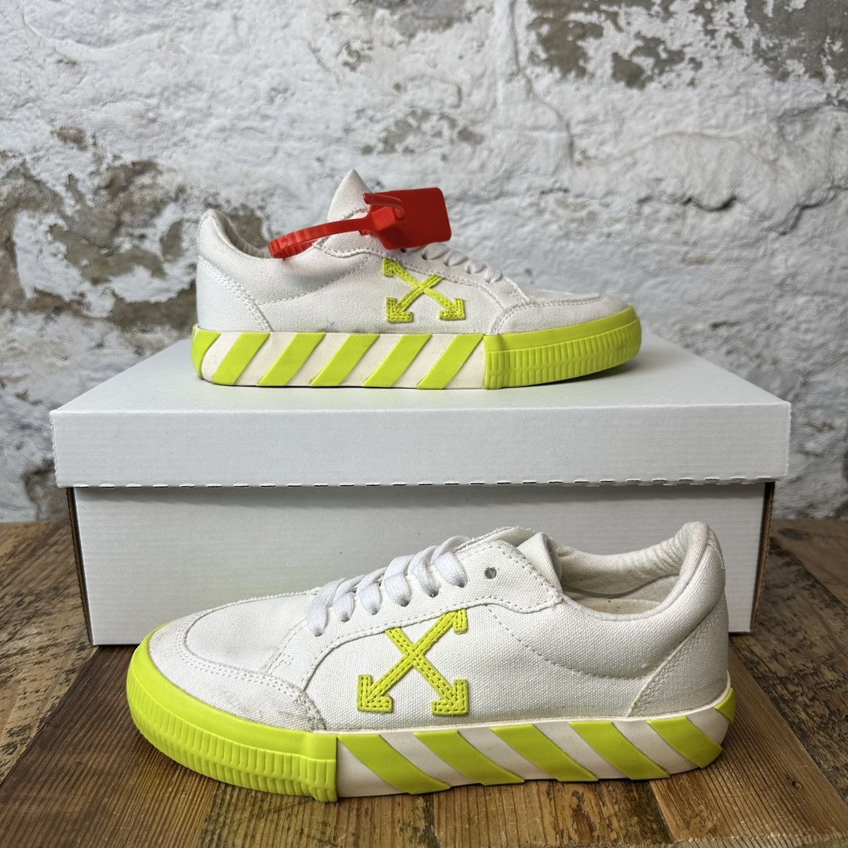 Off White Off White Vulc Low White Neon Yellow Size 6 Grailed