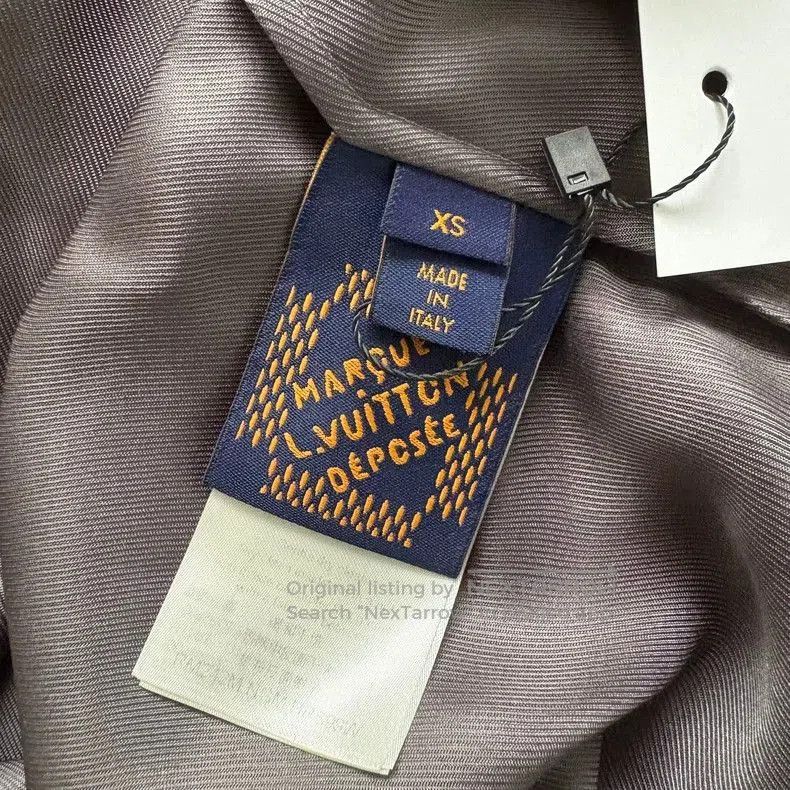Louis Vuitton LOUIS VUITTON FW24 Logo Embroidered Shirt. Size US XS / EU 42 / 0 - 4 Thumbnail