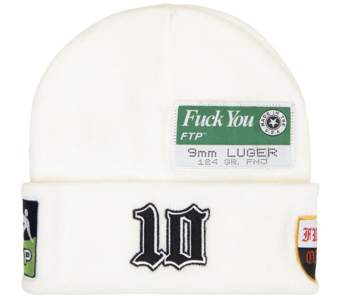 Fuck The Population FTP Beanie Size ONE SIZE - 2 Thumbnail