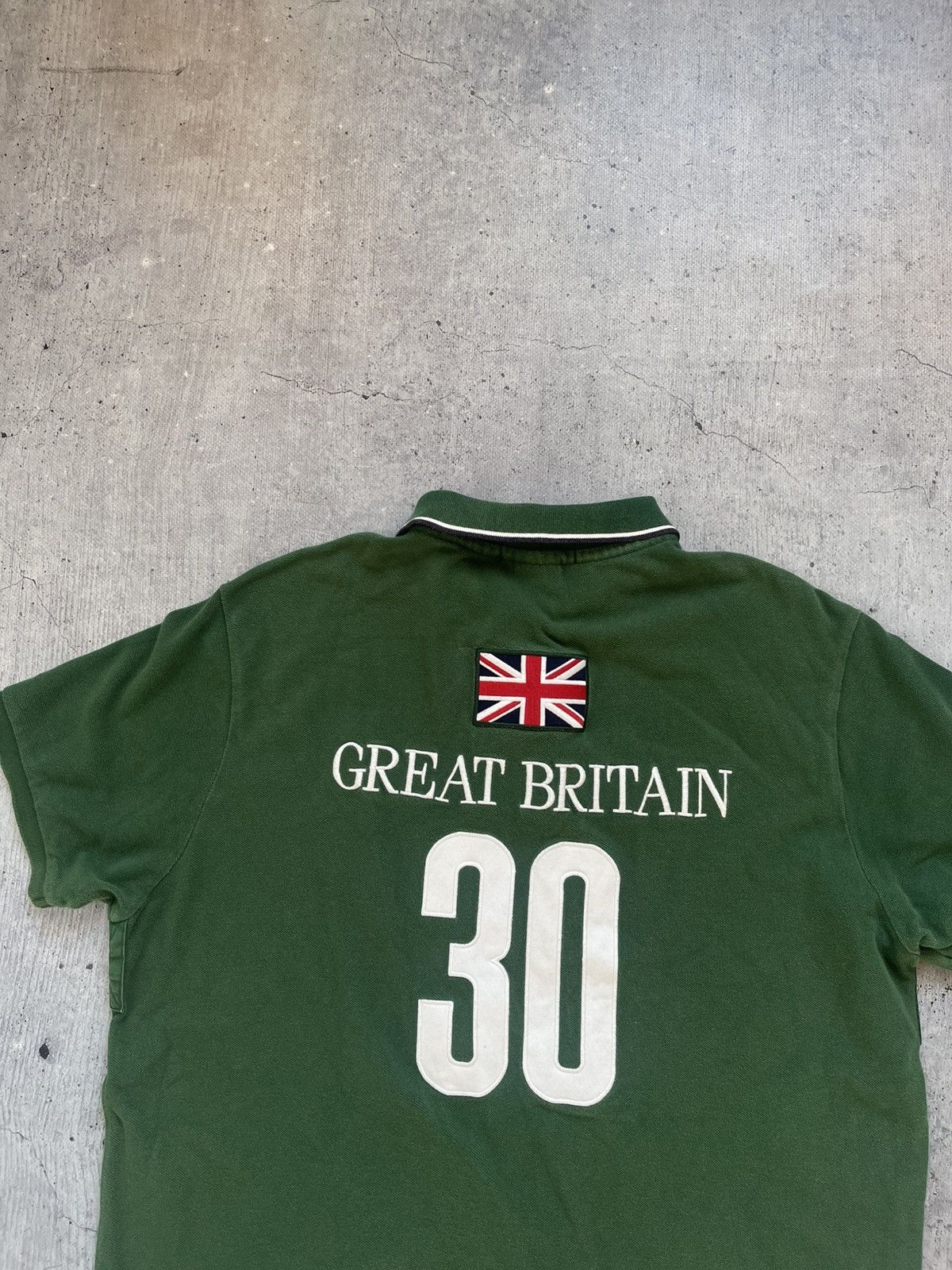 Polo Ralph Lauren Vintage Polo Ralph Lauren Great Britain T-shirt #30 Size US XL / EU 56 / 4 - 8 Thumbnail