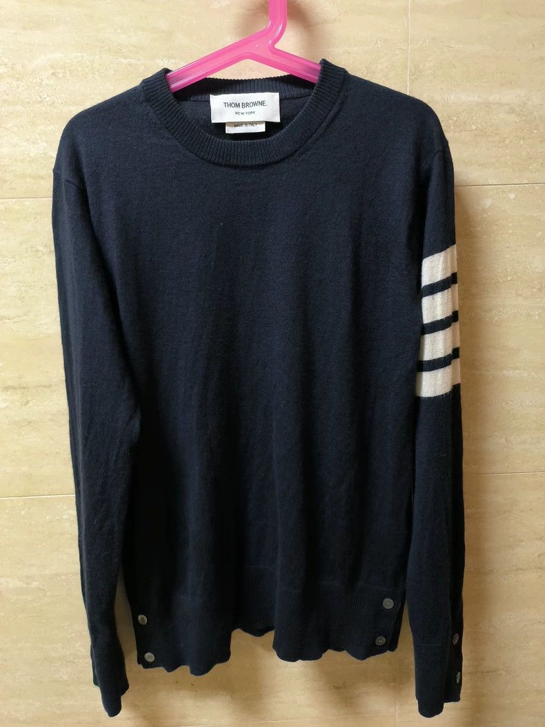 Thom Browne Thom browne Woolen sweater 2503-Nextarrow Size US S / EU 44-46 / 1 - 1 Thumbnail